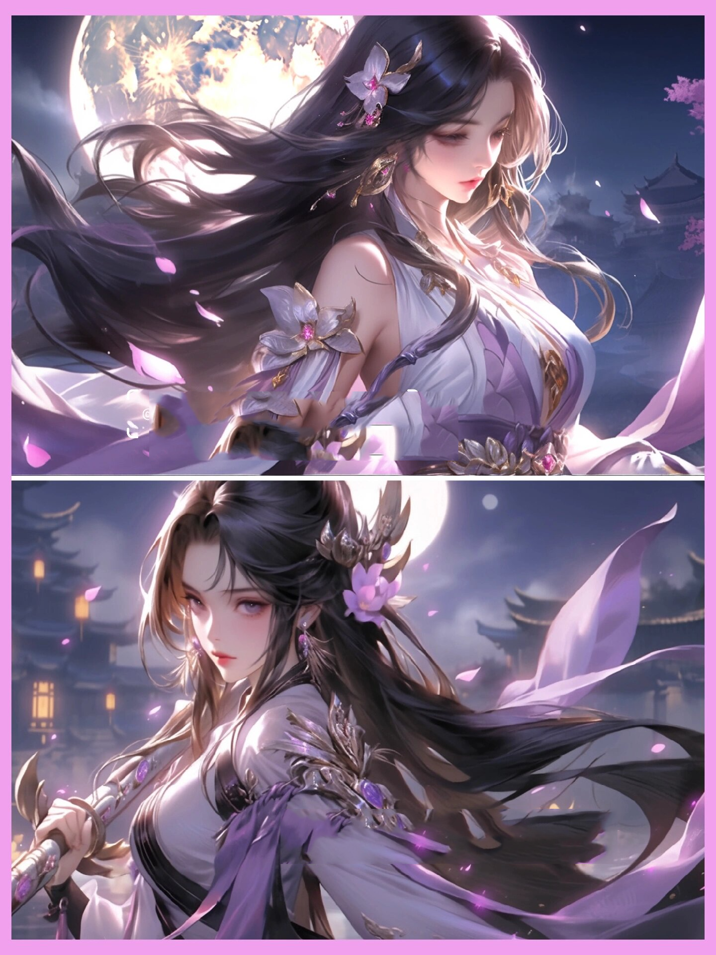 ?中式美学少女壁纸分享