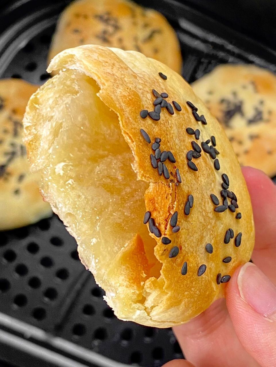 真的没想到用空气炸锅能做出这个 香甜酥脆的空心糖饼!