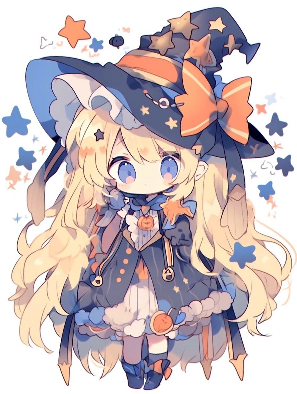 q版可爱小小魔法师