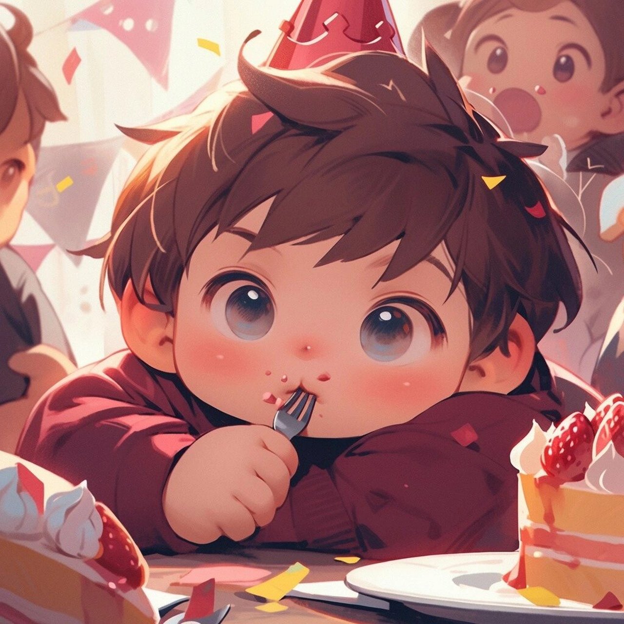 吃小蛋糕07的男孩子