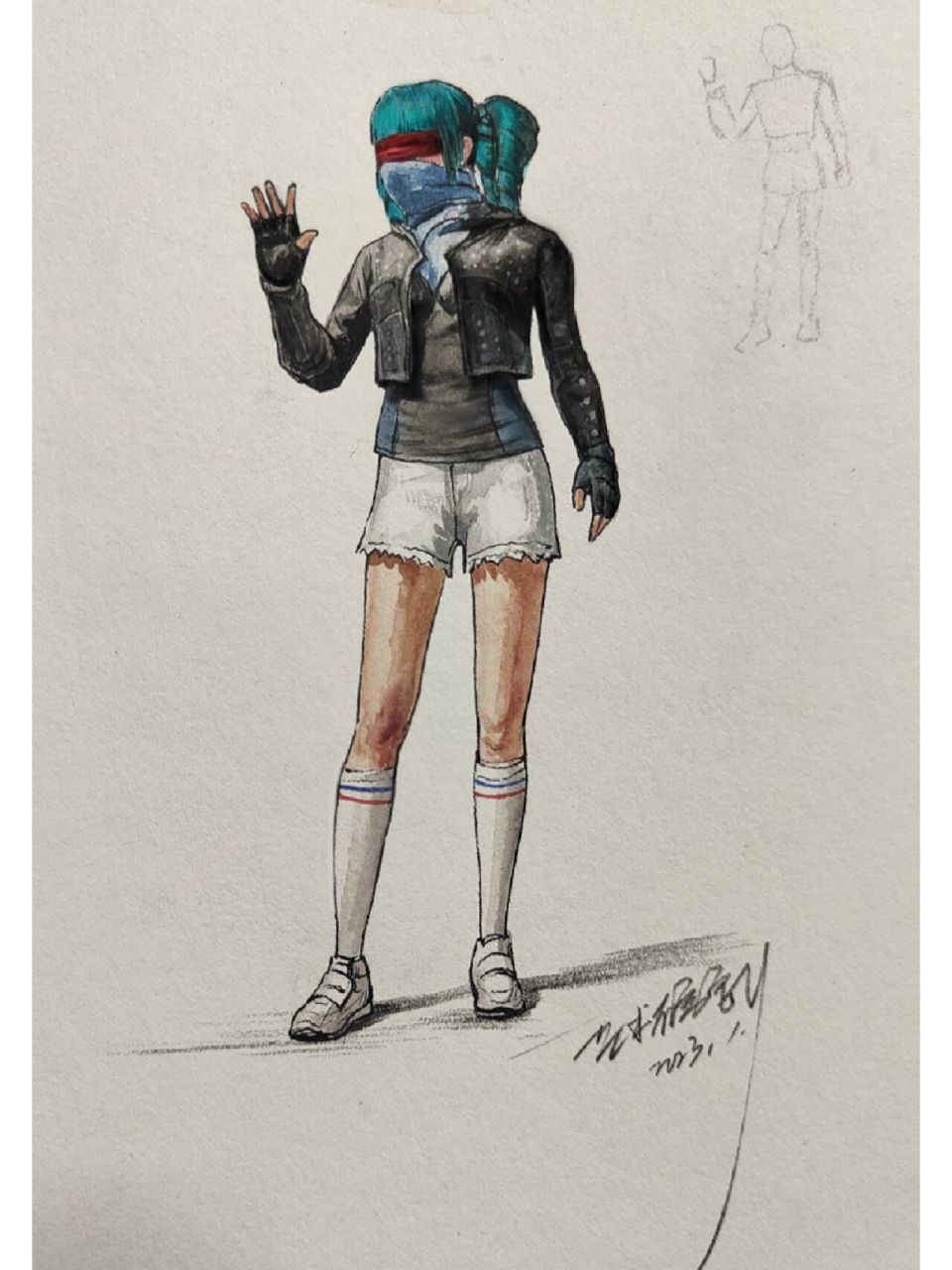 小雾神手绘过程