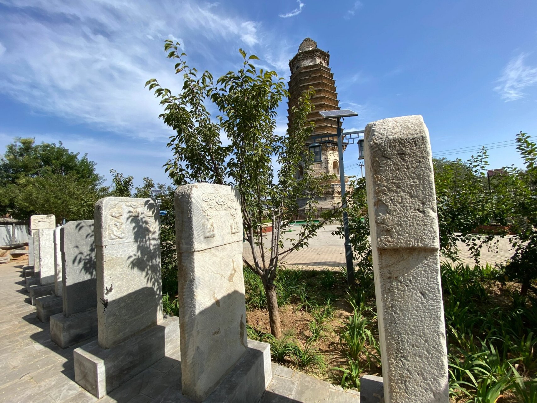 打卡河北国保建筑(20)涞水县西岗塔 离开保定市区返回北京,选择走京昆