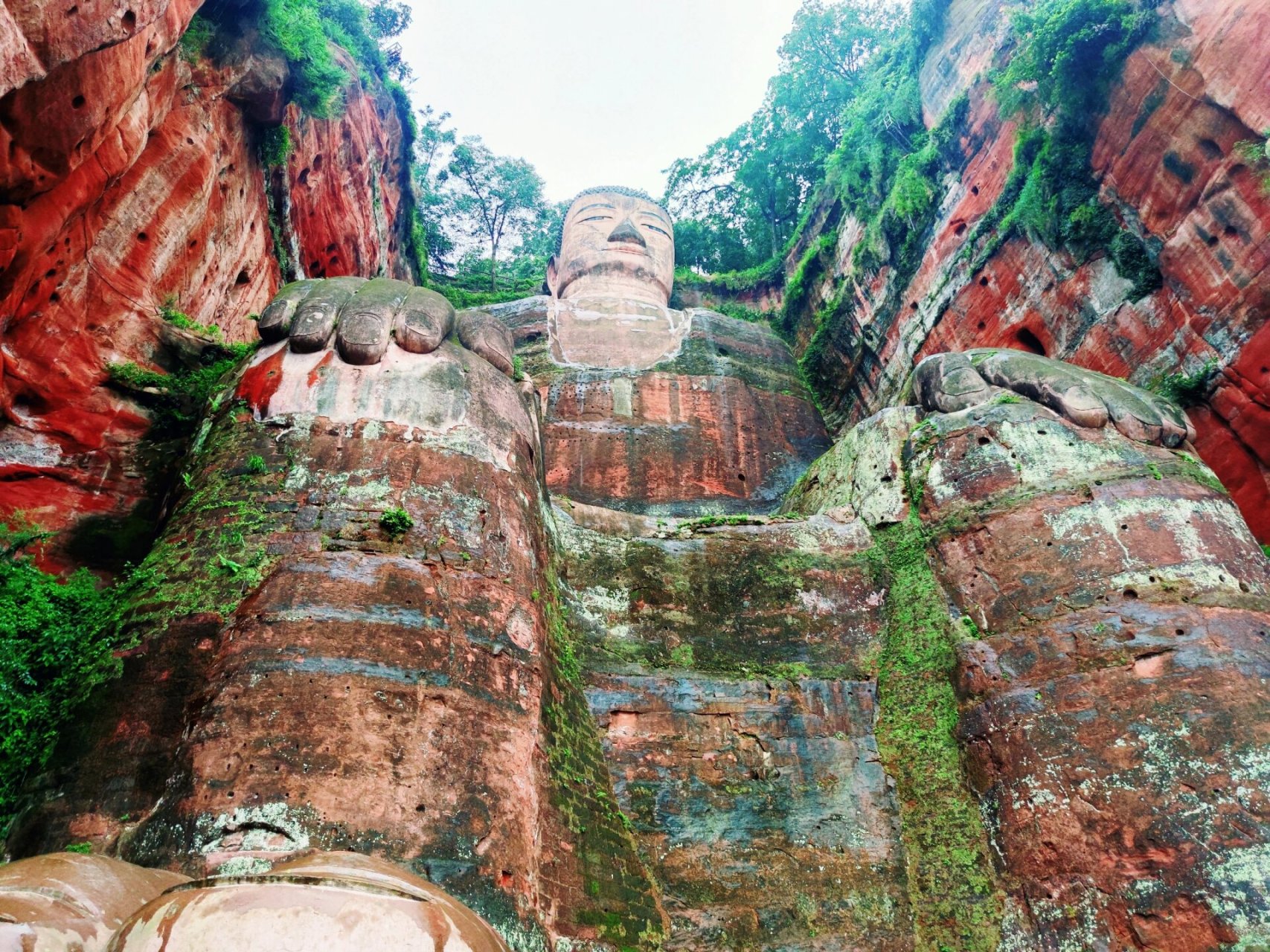 乐山|世界最大的坐佛,三江汇合点的定海针 川西大环线-乐山大佛,世界