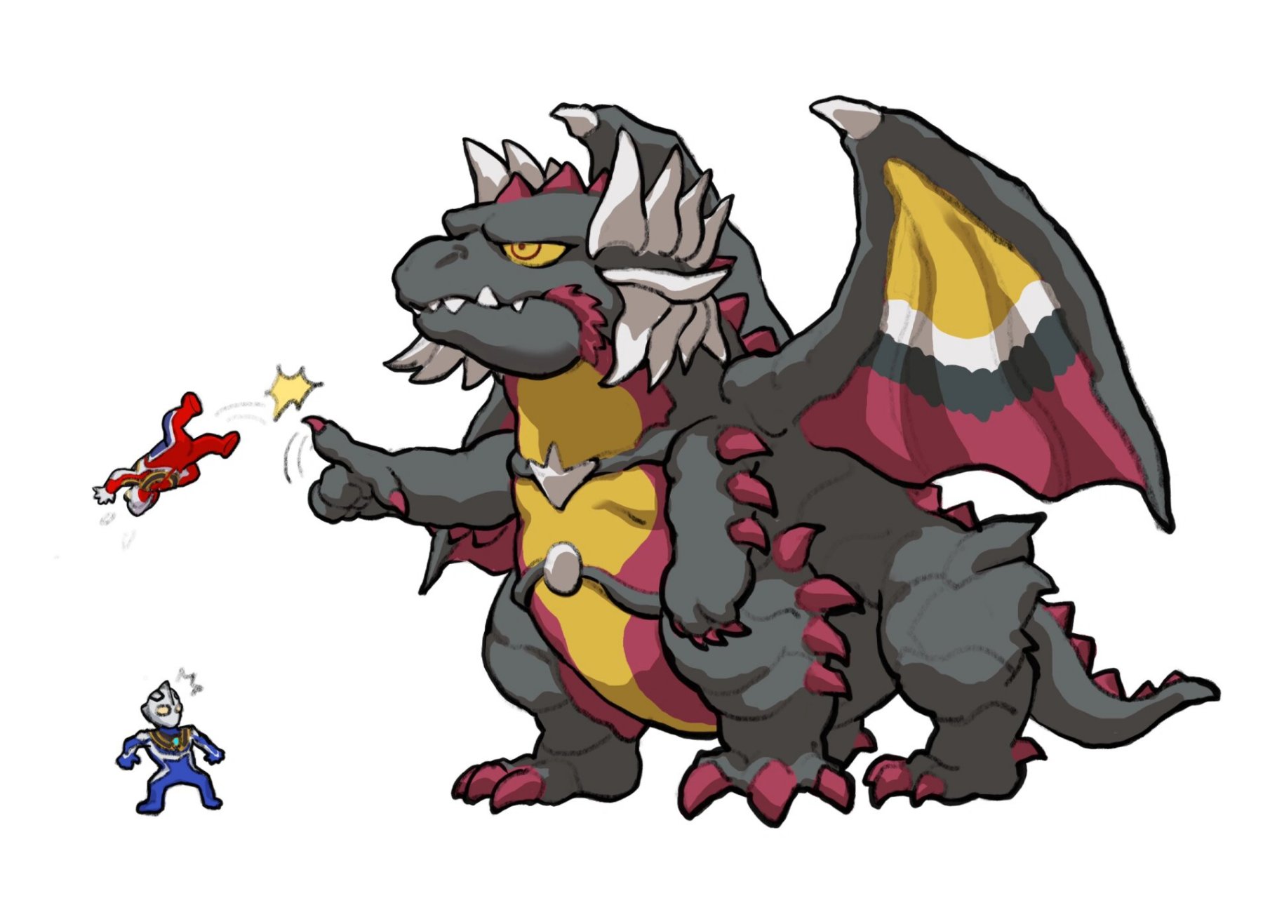 可爱怪兽简笔画合集 #奥特曼# #画个简笔画# #儿童画# #儿童画# #简笔