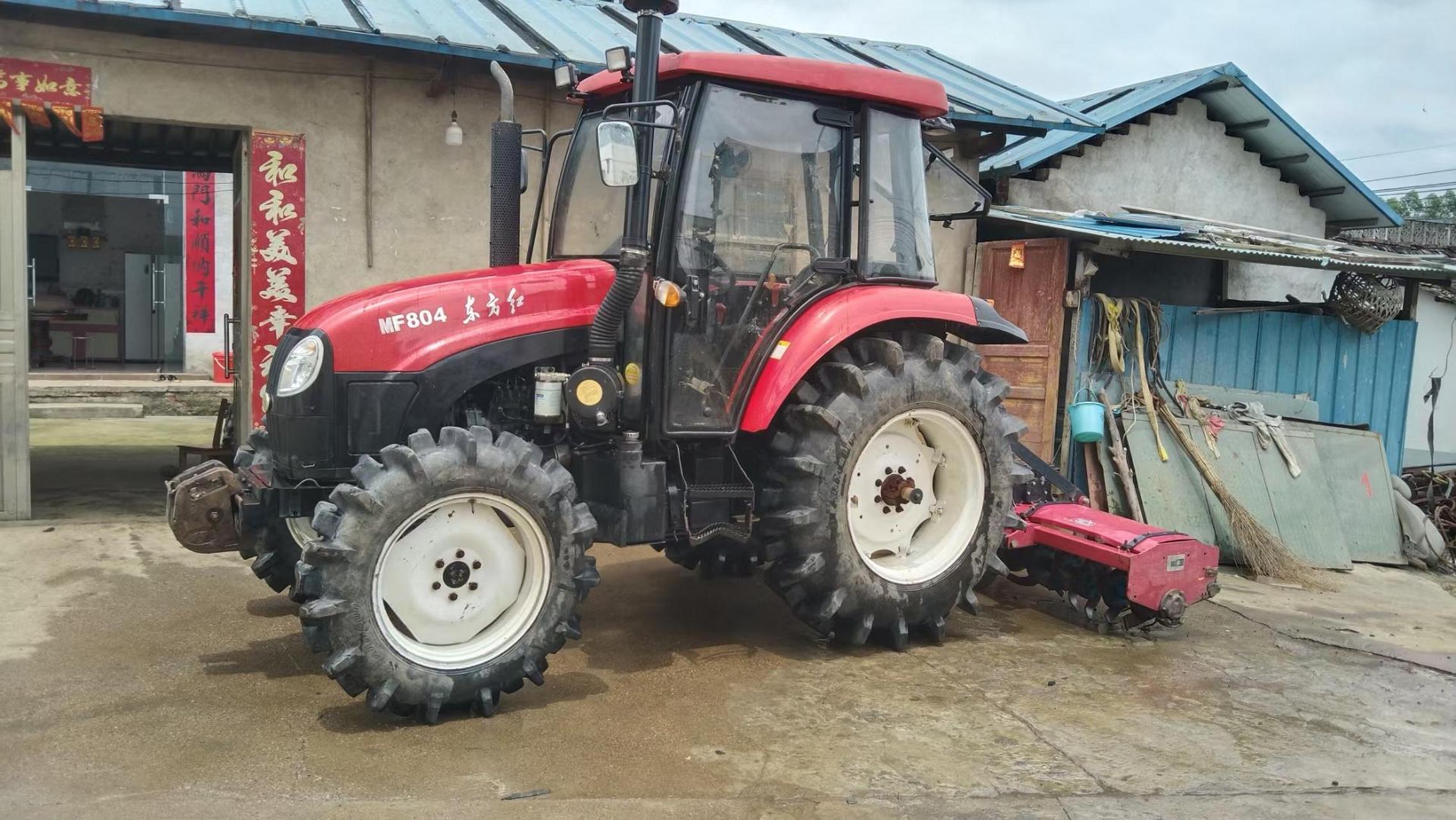 20年出厂,东方红804,原厂空调.
