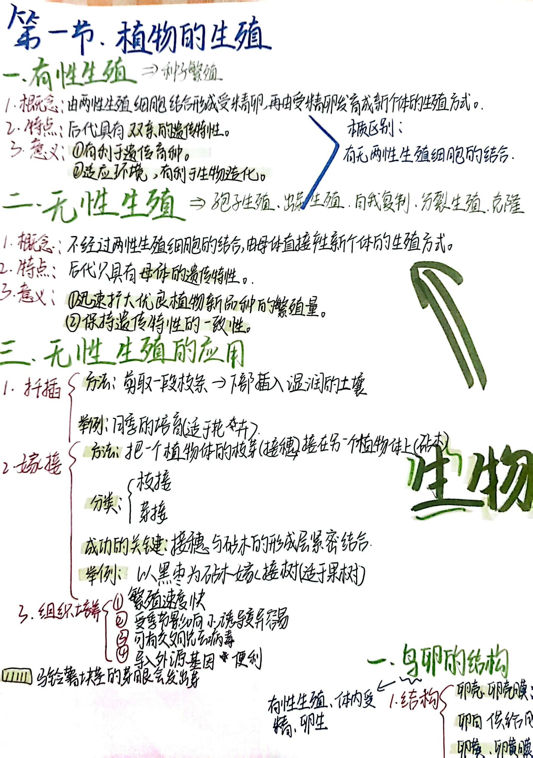 思维导图生物第一单元图片