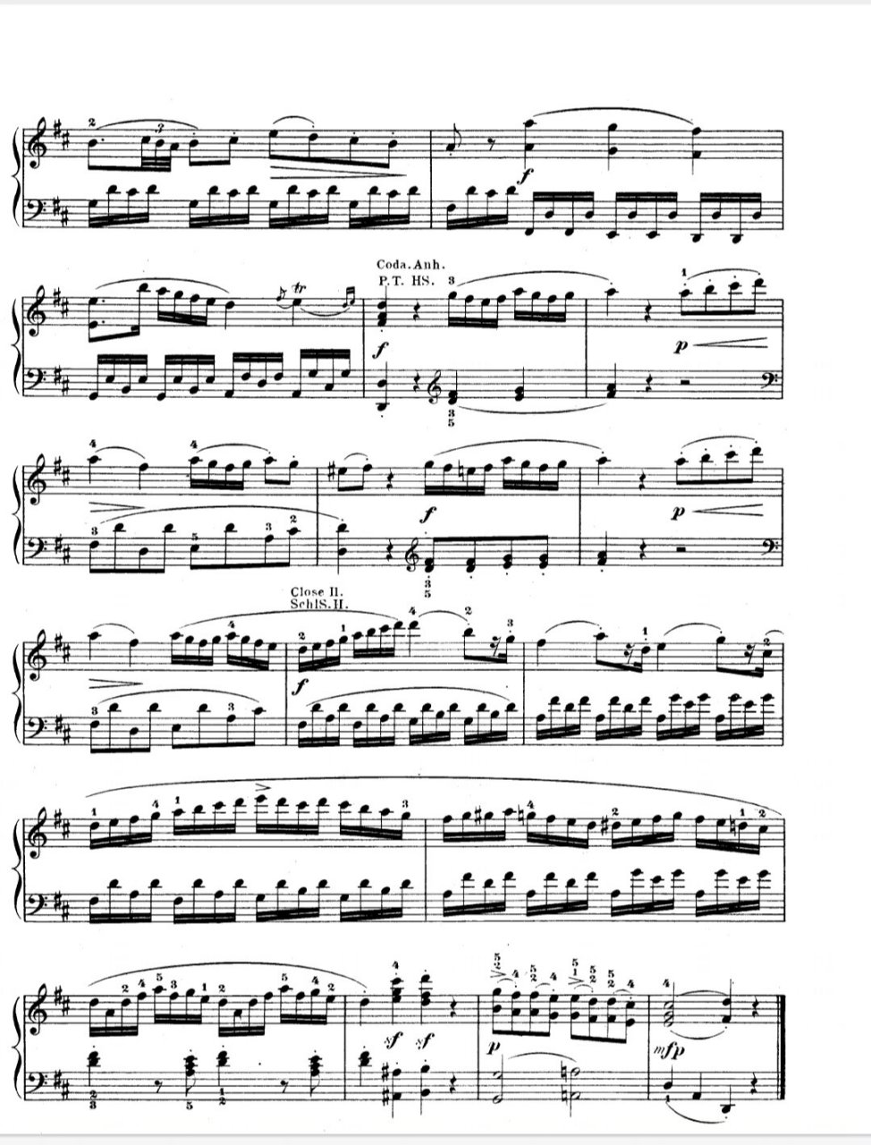 钢琴谱|莫扎特 k311 奏鸣曲 第一乐章