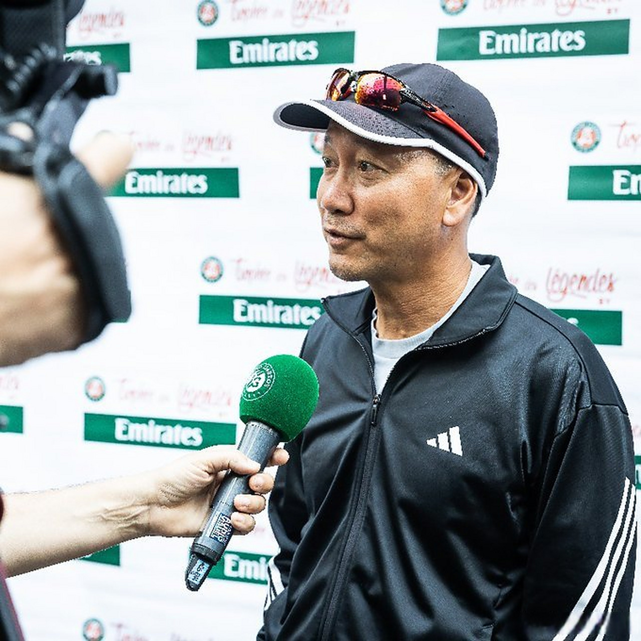 1989年法网男单冠军张德培接受采访#法网2023