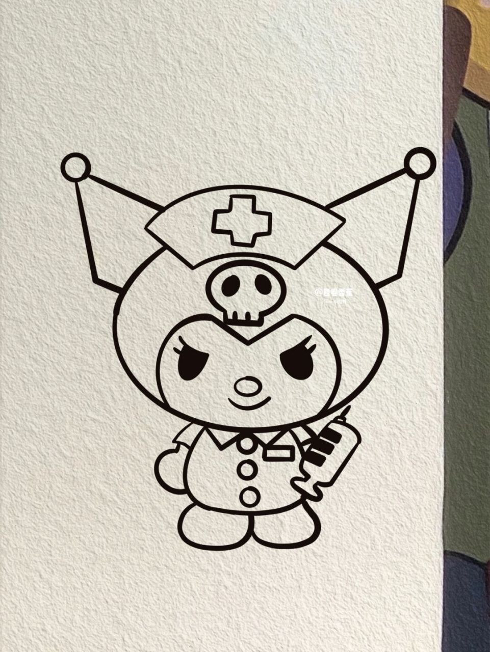 简笔画# #库洛米