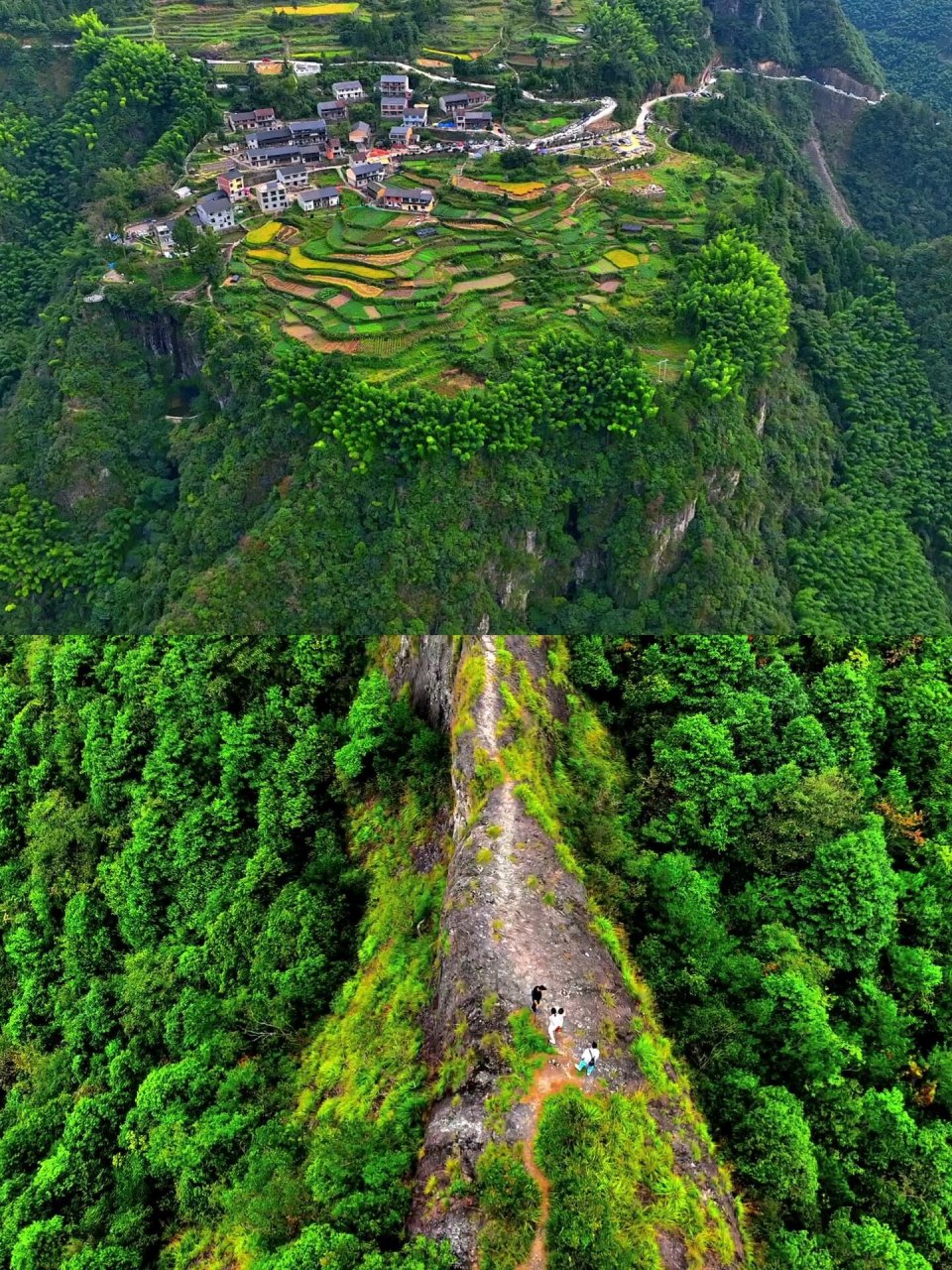 磐安悬崖绝壁上的村落,网红悬崖村 导航到,磐安悬崖村,直达村子,中途