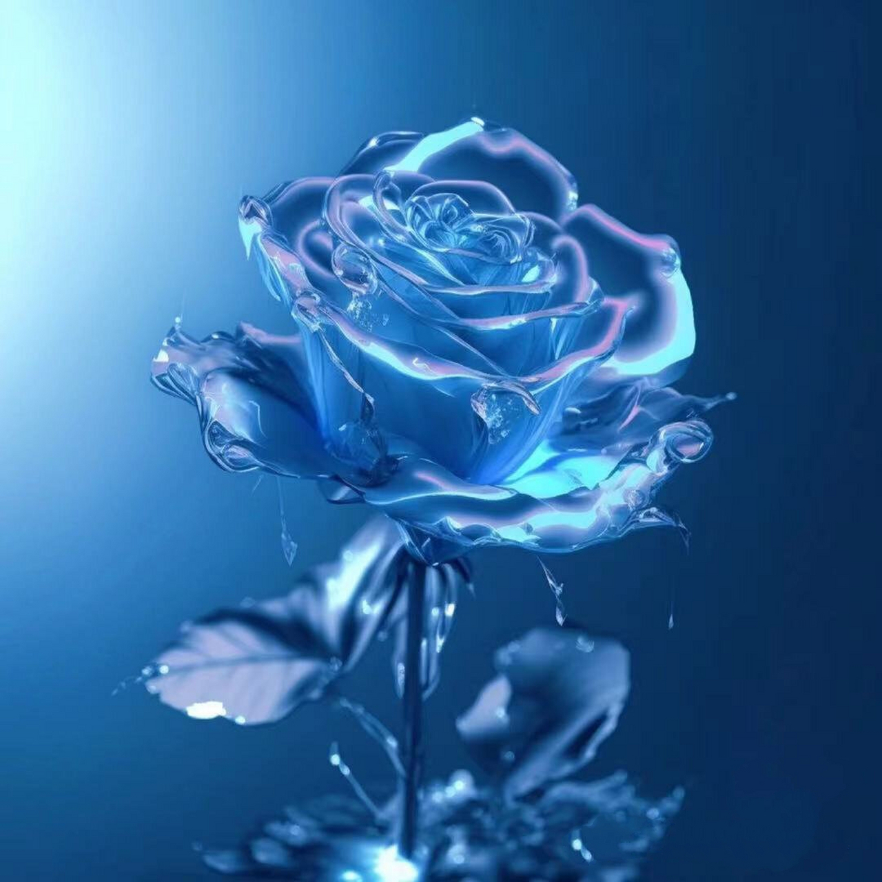 水晶蓝(兰)花 这花花也太好看了吧!