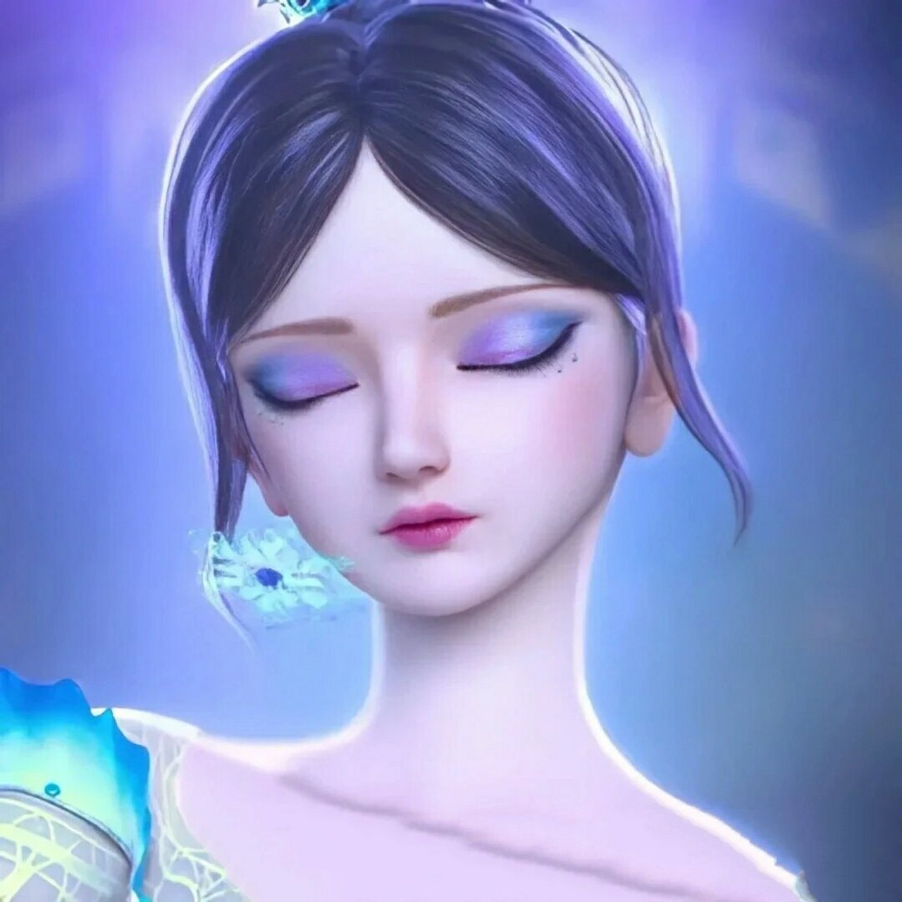 叶罗丽韩冰晶头像 禁止盗图00