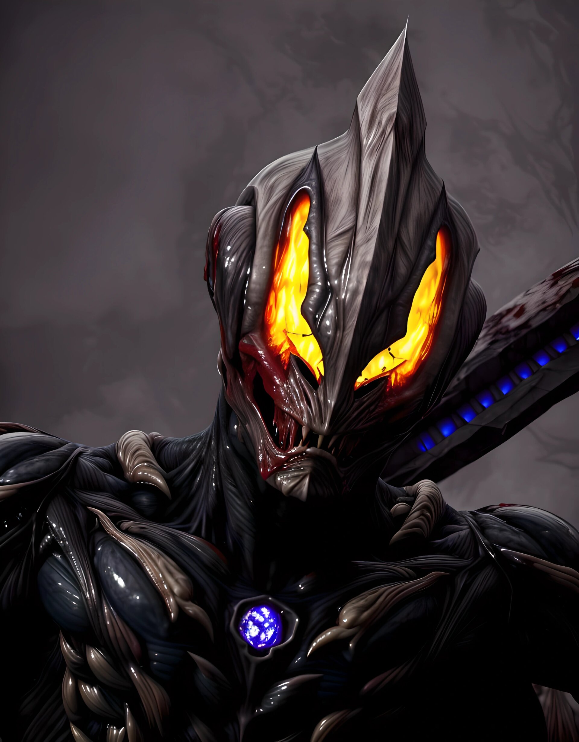 具有生物感的贝利亚奥特曼