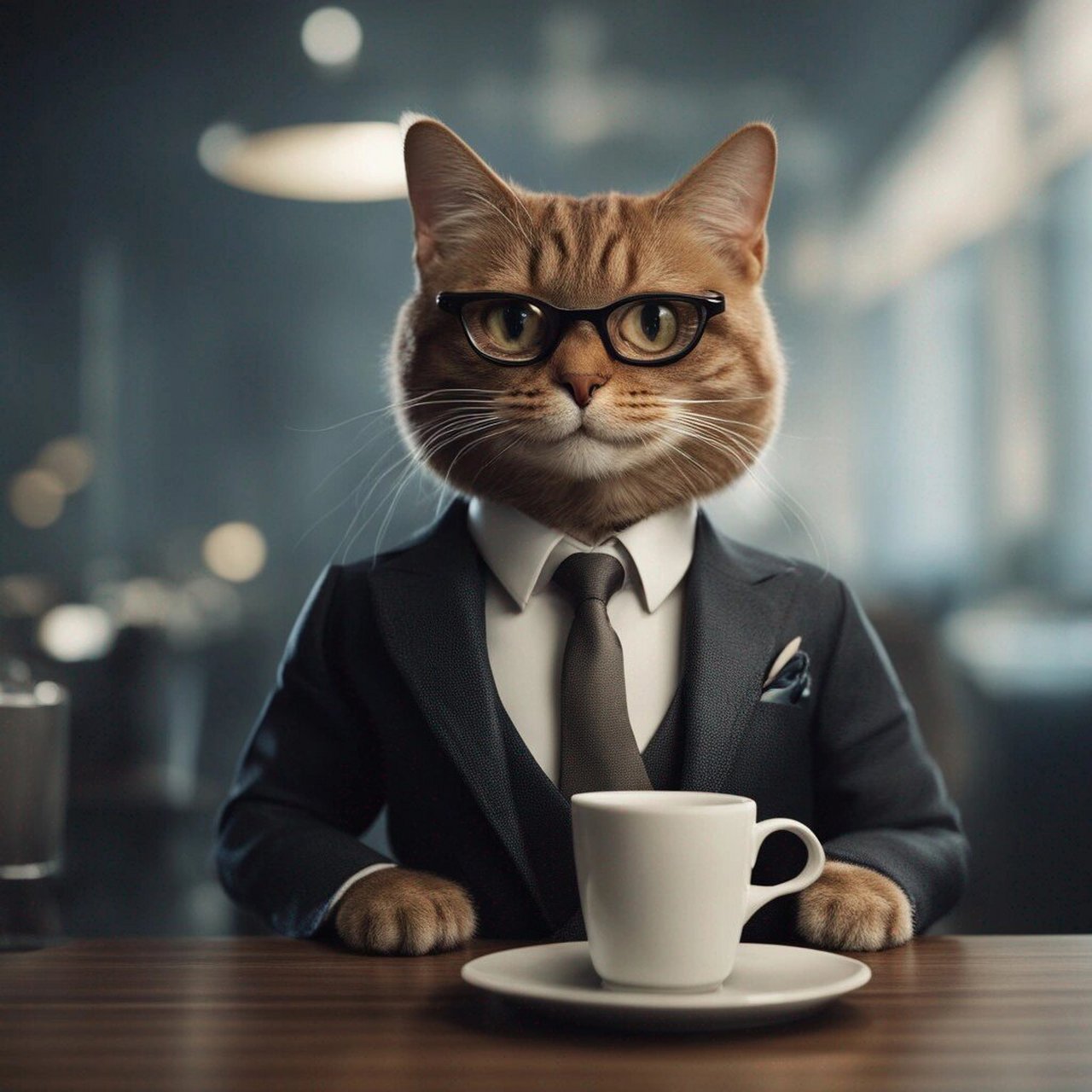 猫咪总裁大佬头像9397        diffusion