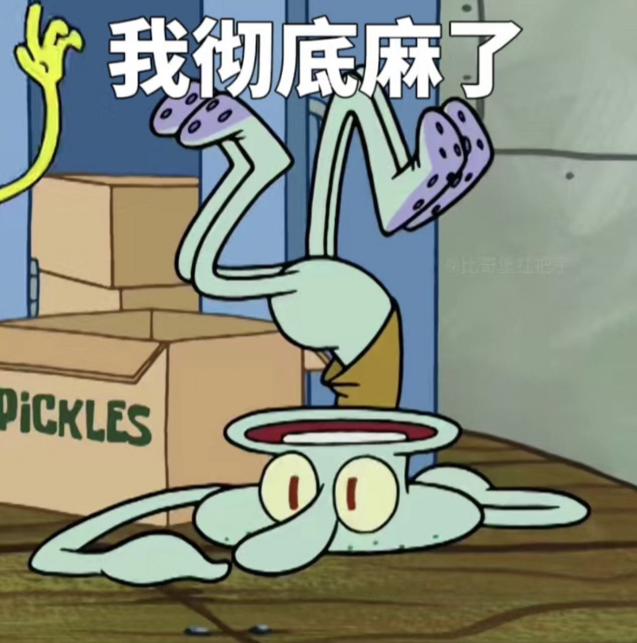 盘点章鱼哥的那些表情包 图片来源于