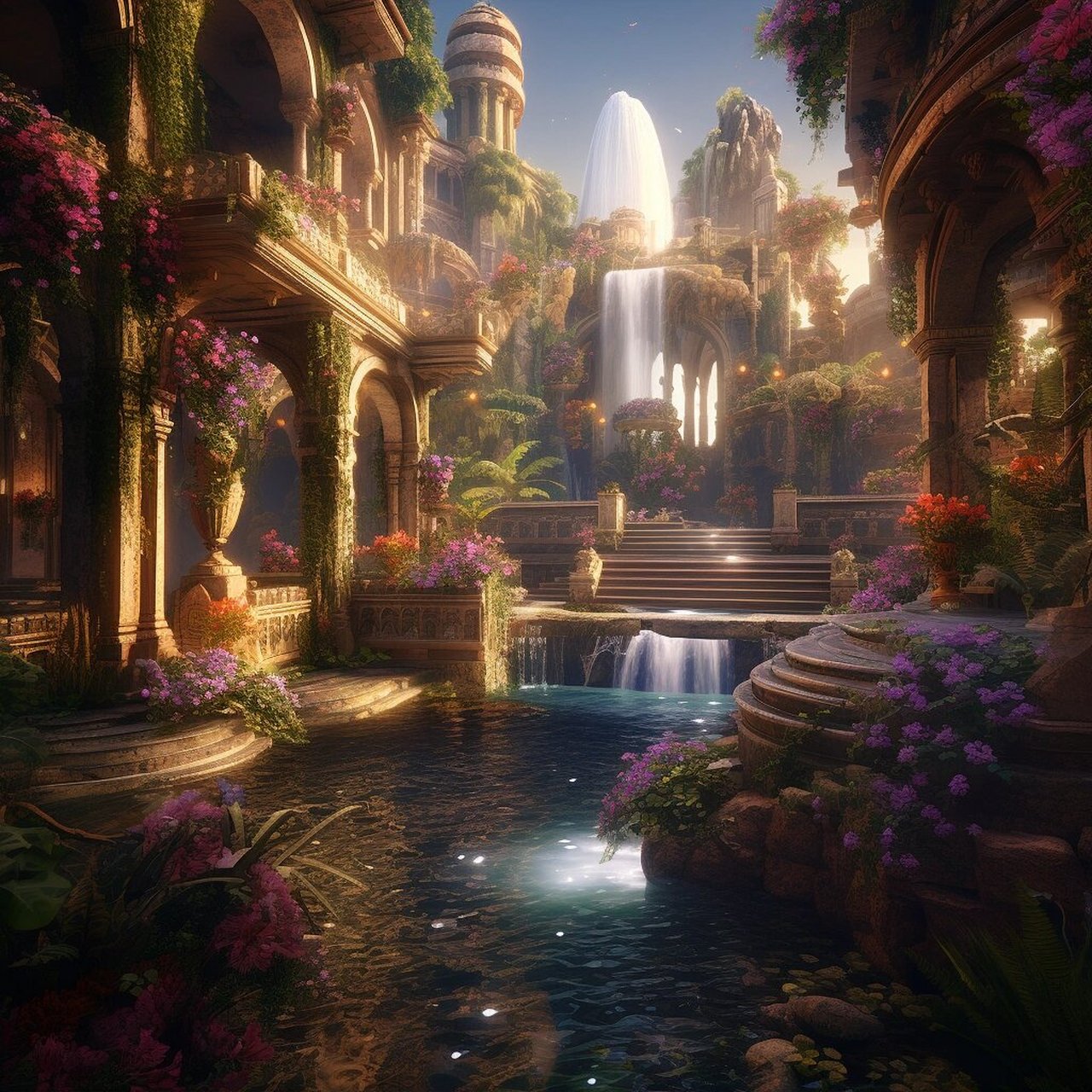 古巴比伦空中花园 巴比伦空中花园是一座古代巴比伦城市的传说中的