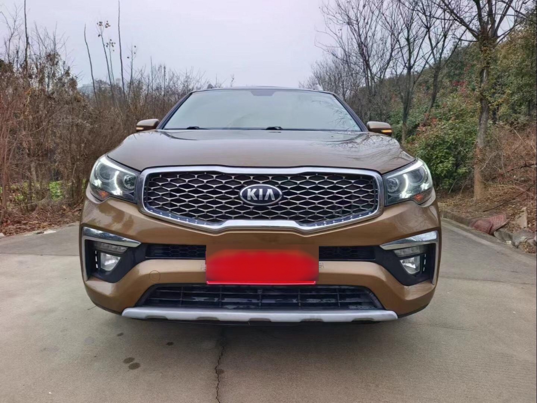 批发零售2017年自动挡天窗起亚kx7,本地一手车,6万多公里,全车原版原