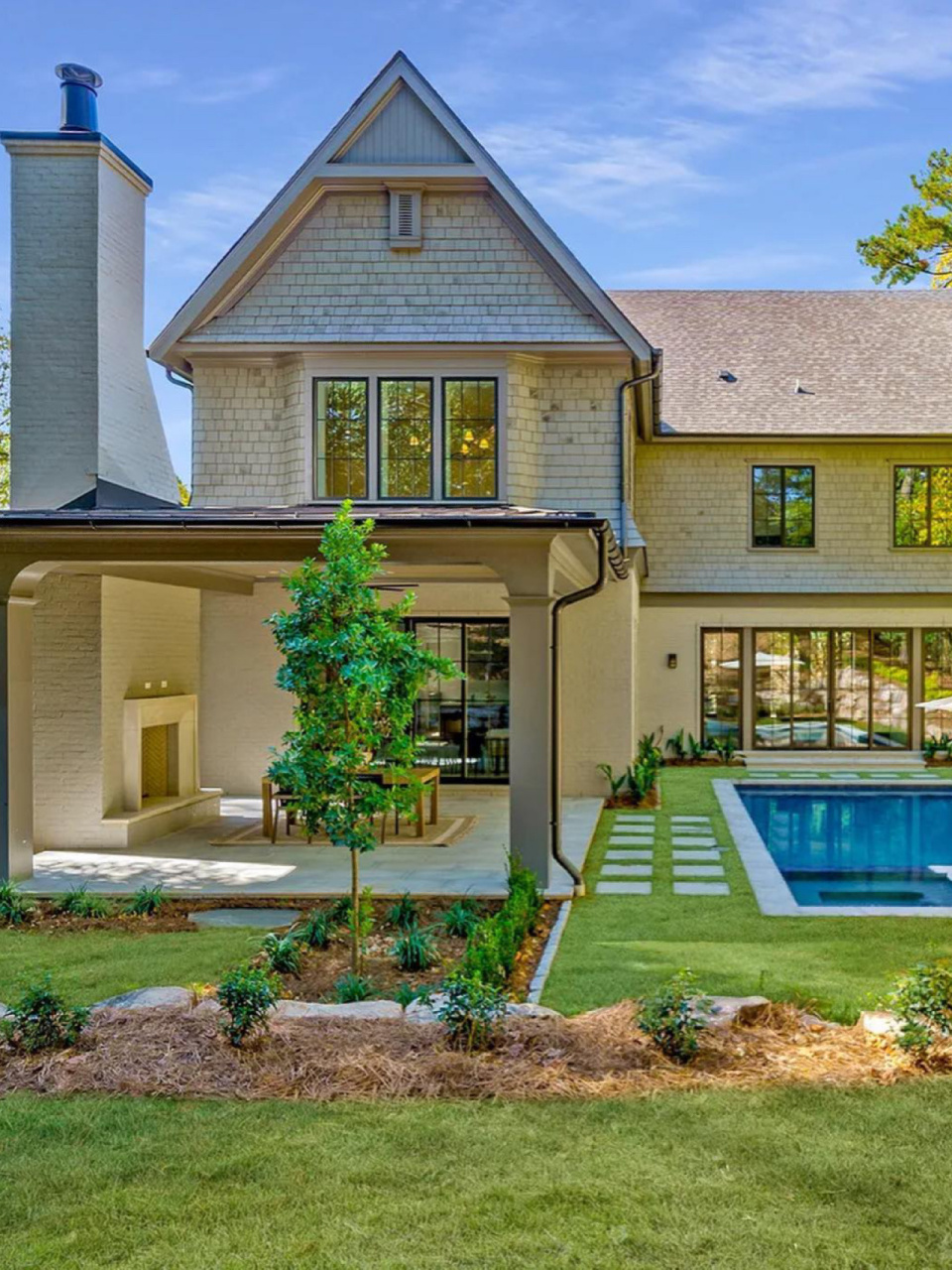 精品度假美式复古田园美丽乡村别墅设计 望您喜欢00精品,民宿设计