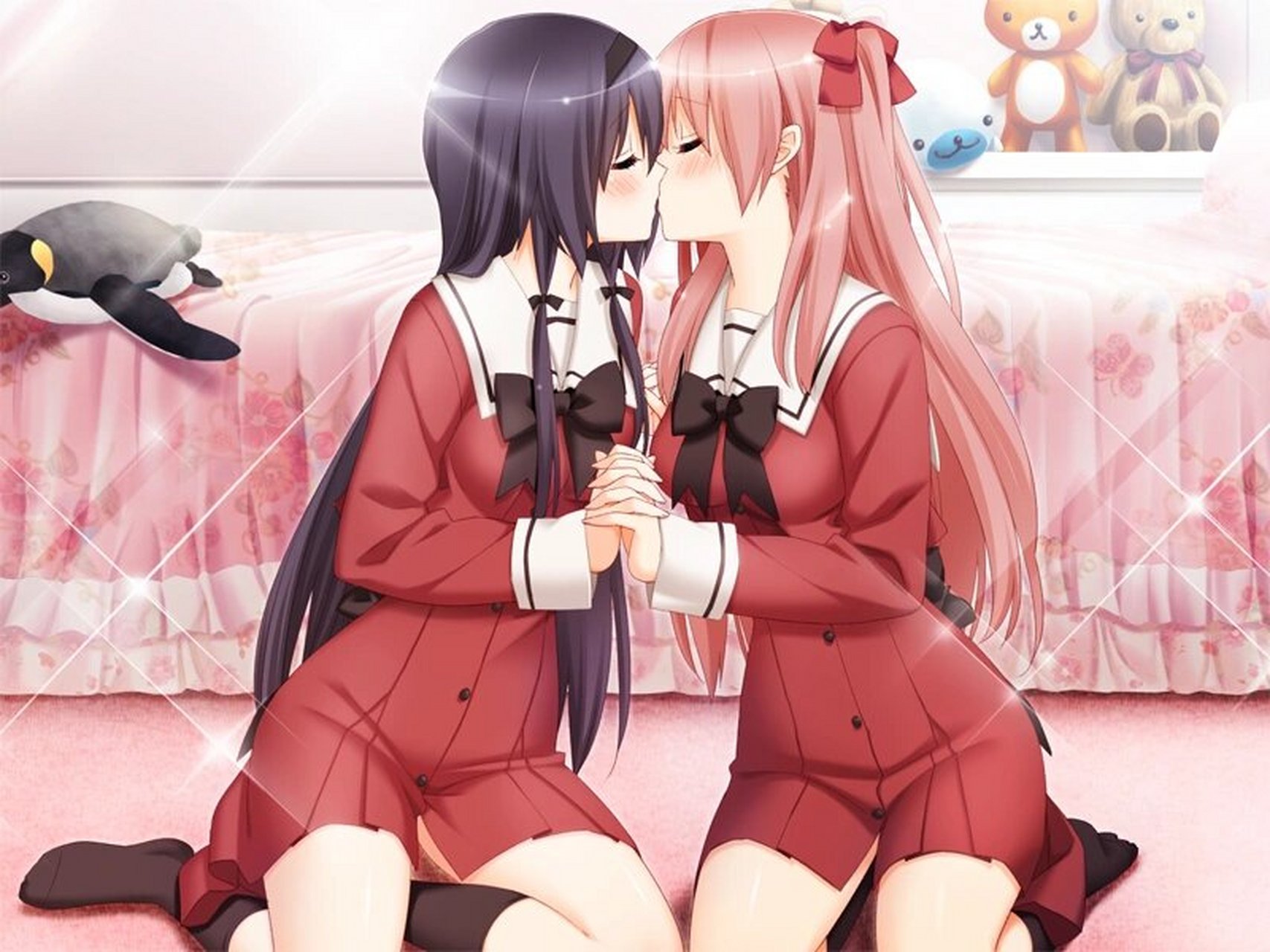 花吻在上,真的太罕见了. 不过我有1050张花吻在上图(也有h的)