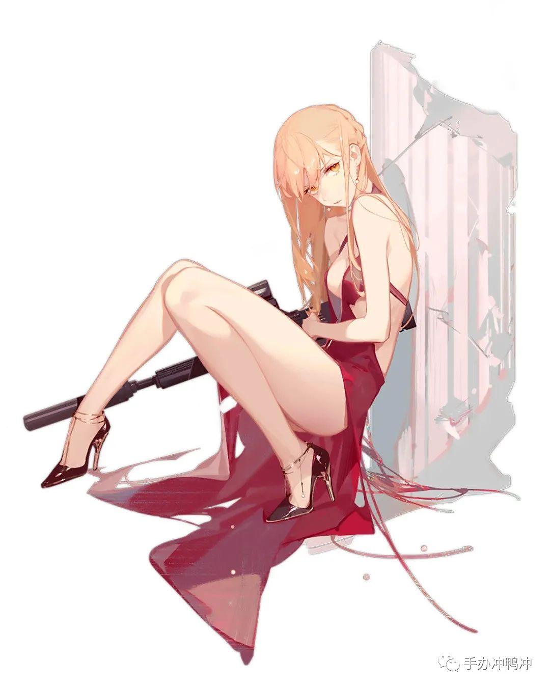 freeing少女前线ots14闪电姐14的美腿也太瑟了