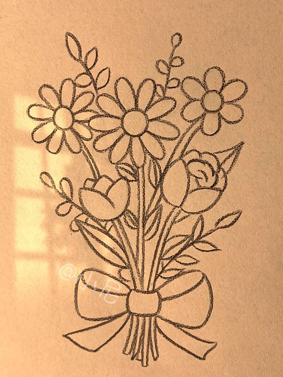 教你画鲜花 鲜花绘画教程