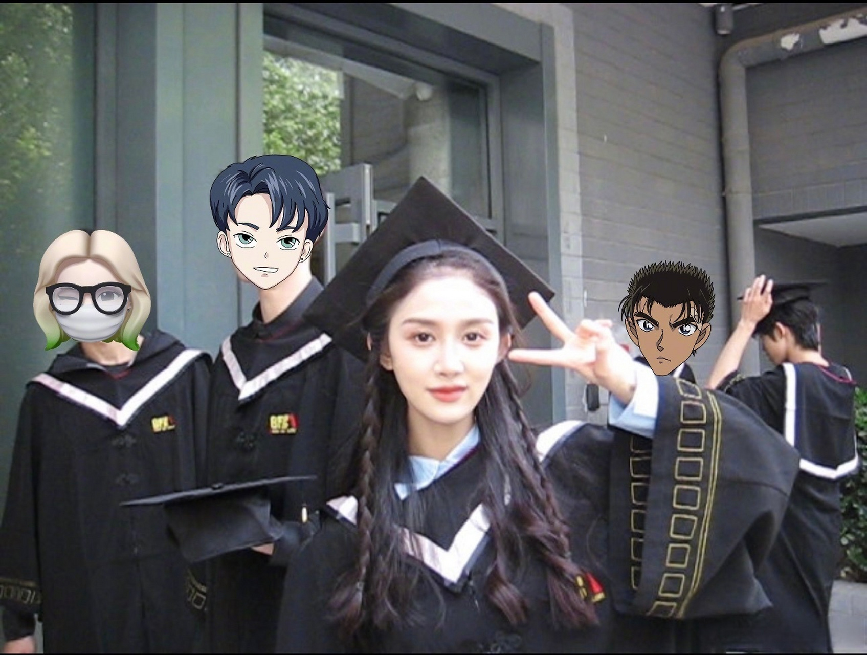 小欢喜陶子北电毕业照i小欢喜的胖鹅跑来恭喜妹妹/n/吴施乐>@演员