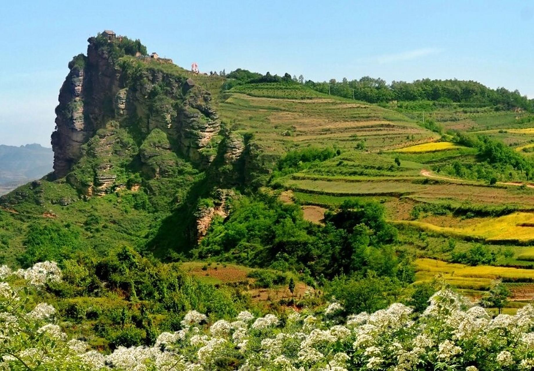 西和县景点 西和县 云华山 仇池山 晚霞湖 伏羲崖 凤凰山 云华山 象龟