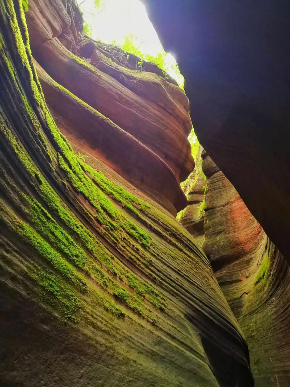 甘泉大峡谷风景区图片图片