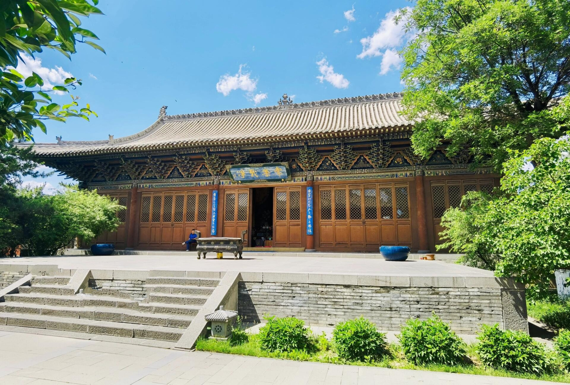 经书命名的小众寺庙  99法华寺,位于山西省大同市平城区和阳街北侧