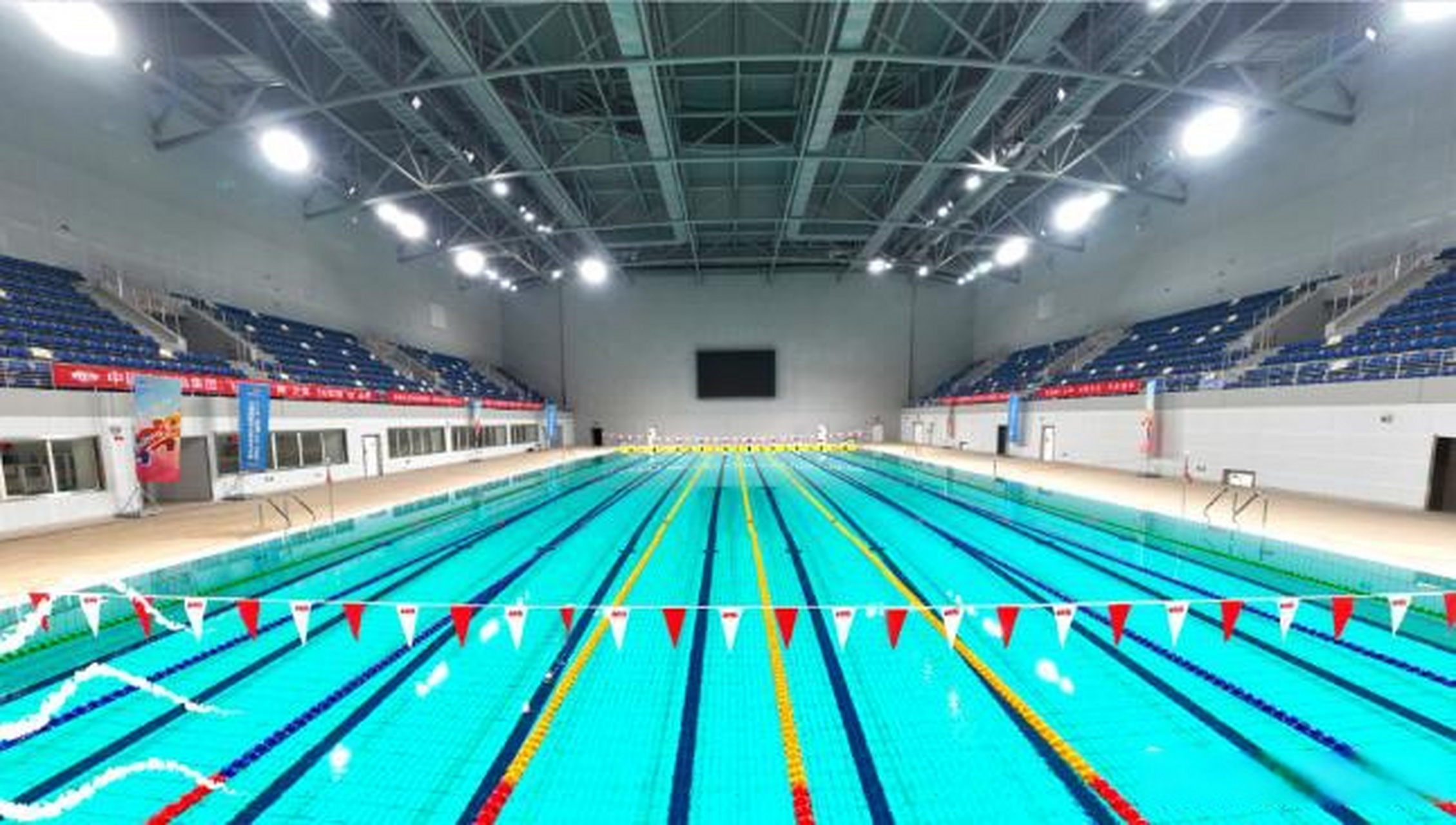 最新消息!兰州奥体中心百合游泳馆即将正式开放!