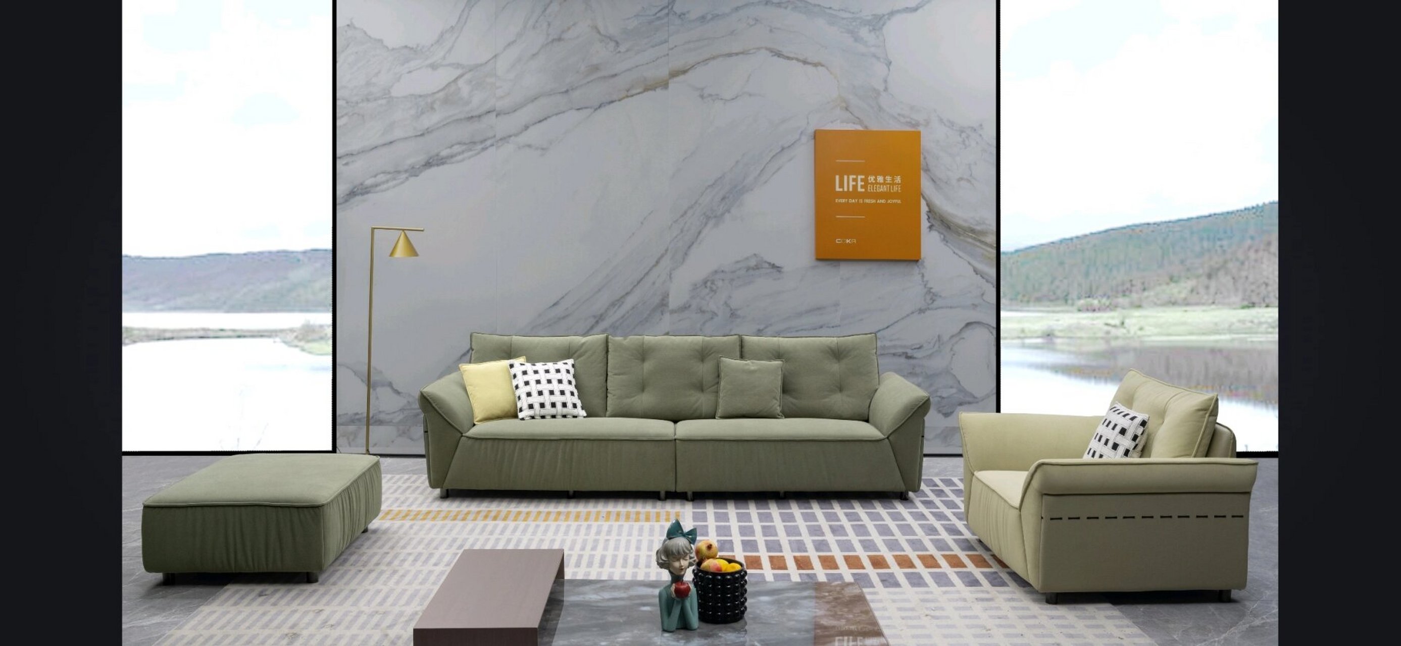 潮客沙发 疲劳的身躯在沙发上肆意放松,沙发衬托着你的压力,成为你的