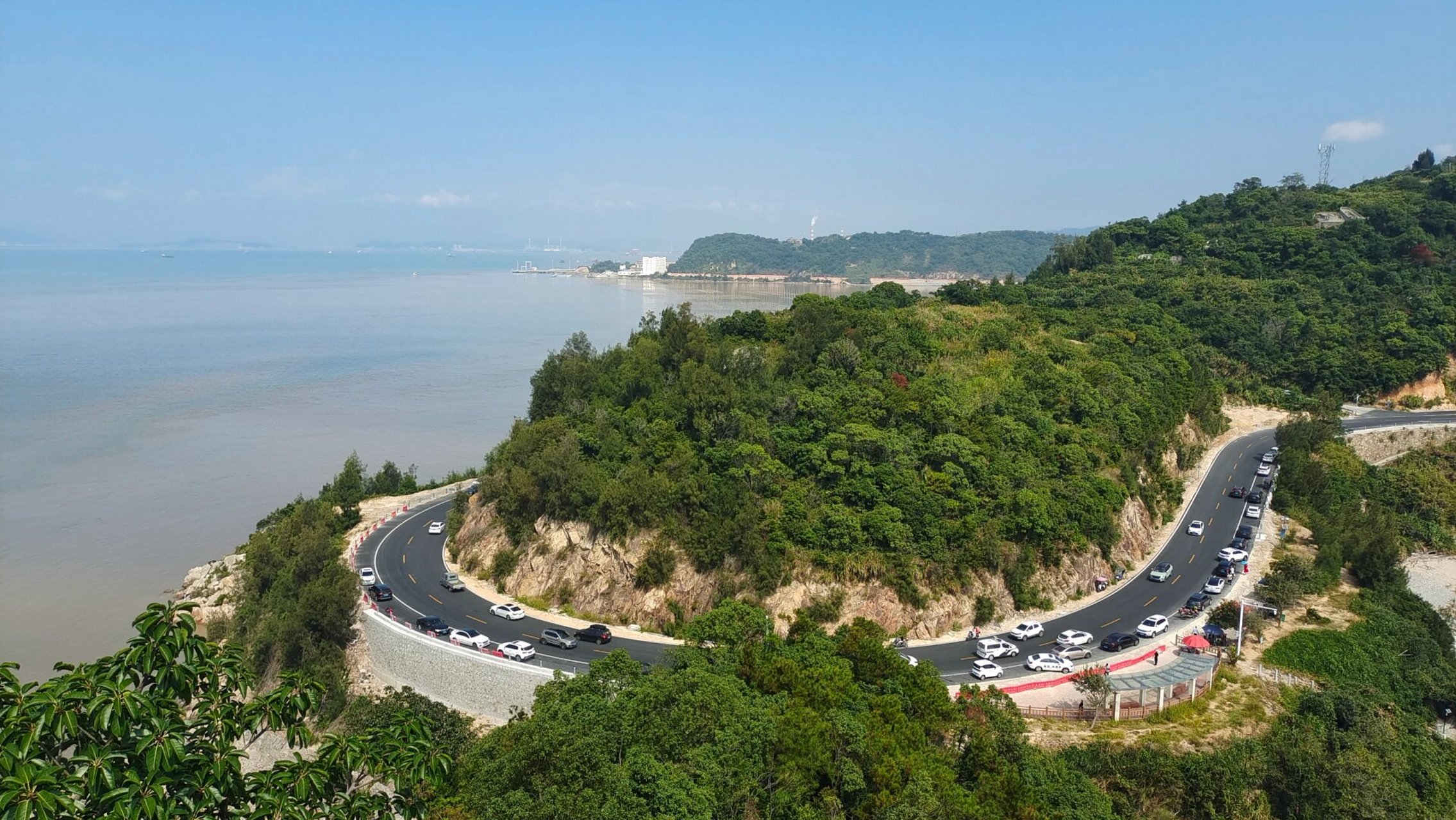 台州|16615号公路玉环大麦屿段 自驾一号公路初体验,打卡成功