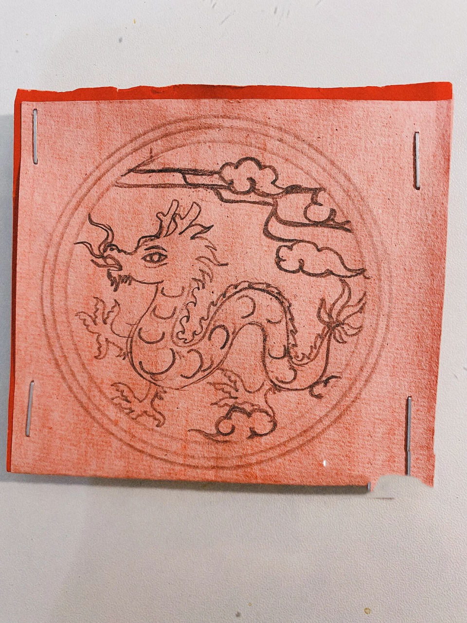 十二生肖剪纸|中国传统文化-龙剪纸(附画稿)