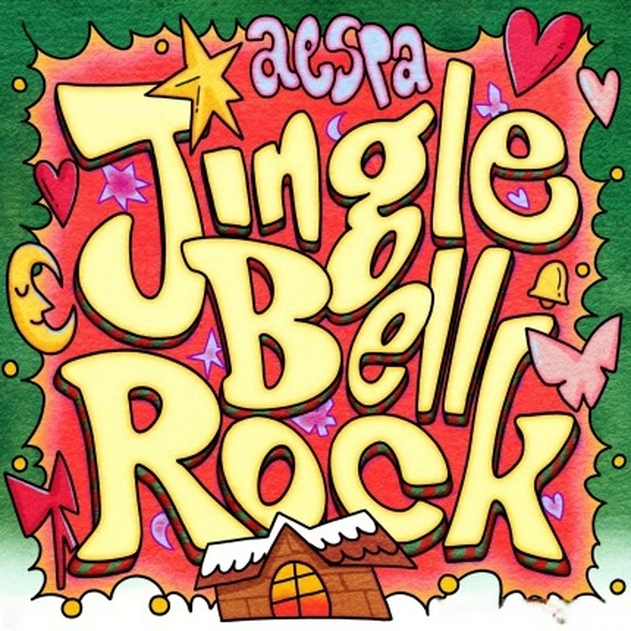 aespa# 将于24日下午2时公开圣诞颂《jingle bell rock》.