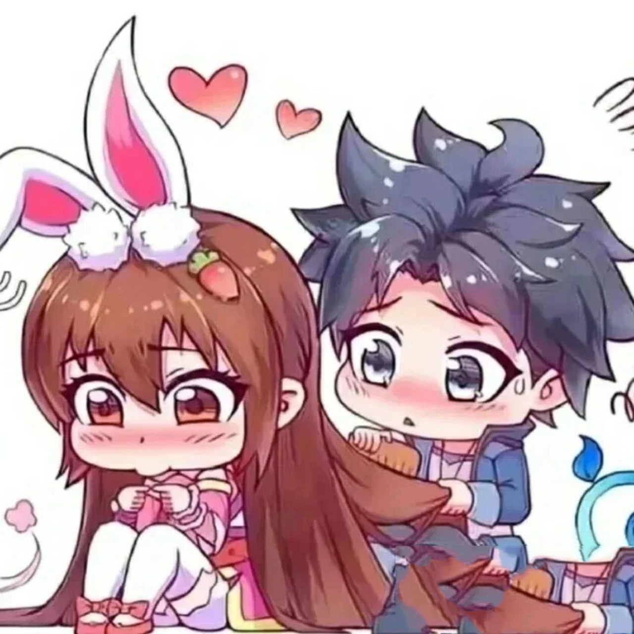 唐三和小舞q版壁纸来了