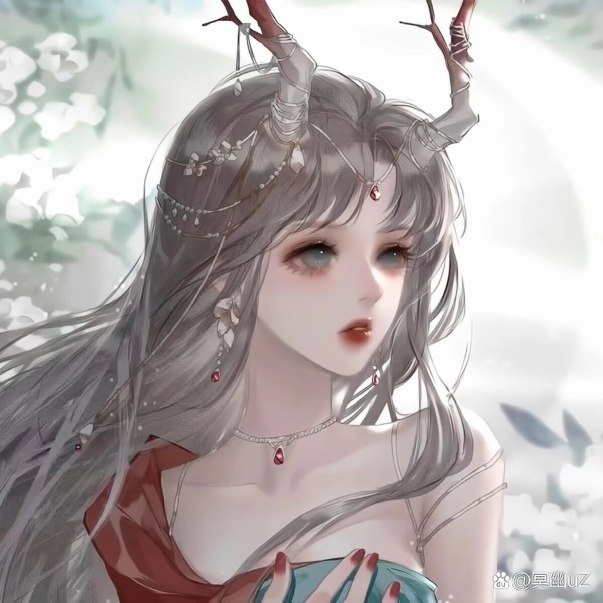 神仙颜值古风闺蜜头像