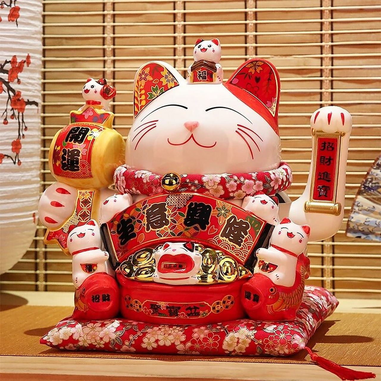 招财猫头像来袭