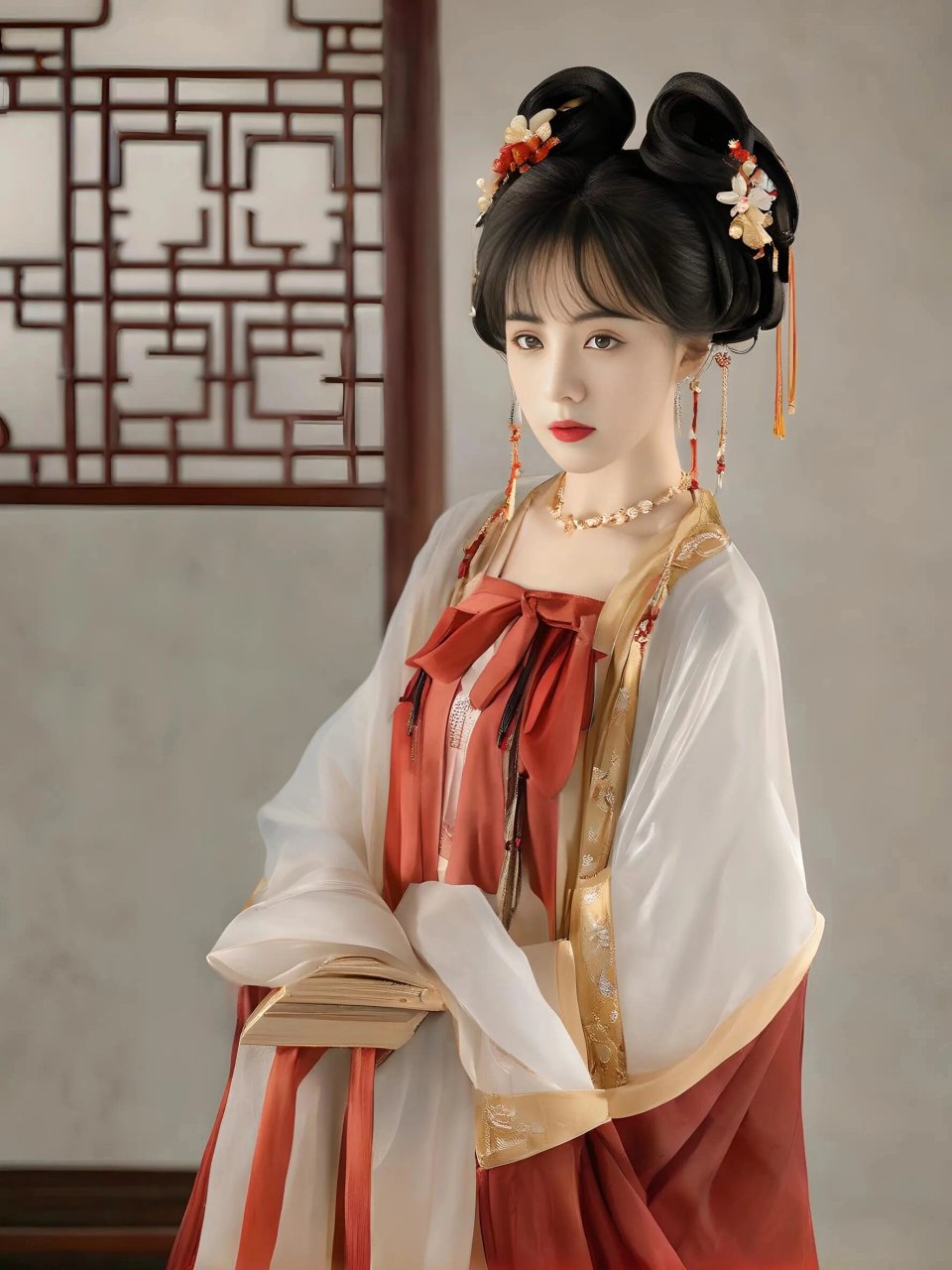 唐风汉服美人集 📝唐风汉服美人:传承千年的中华之美👑 👀相信