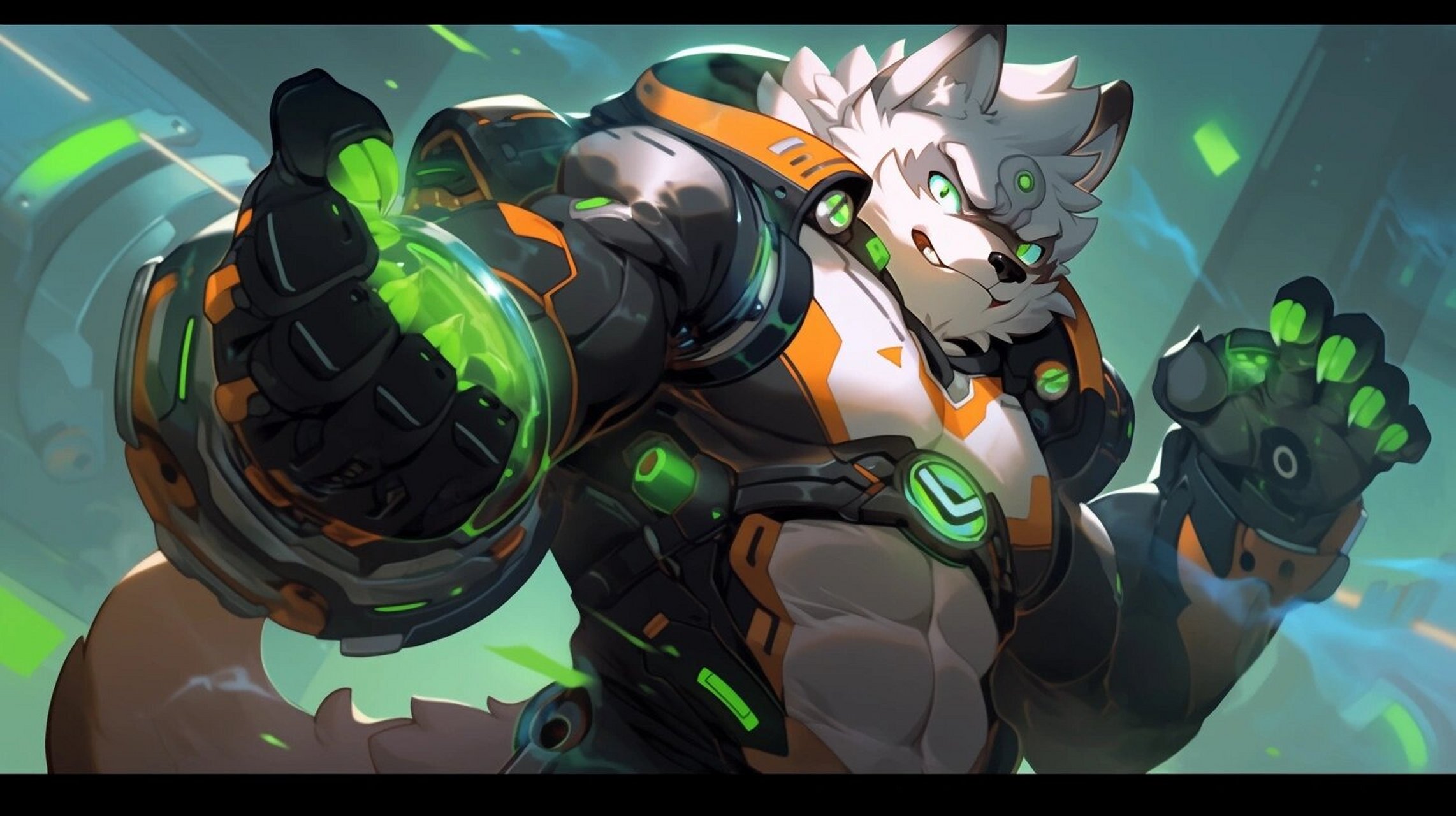 壁纸|守望先锋新出的furry角色?