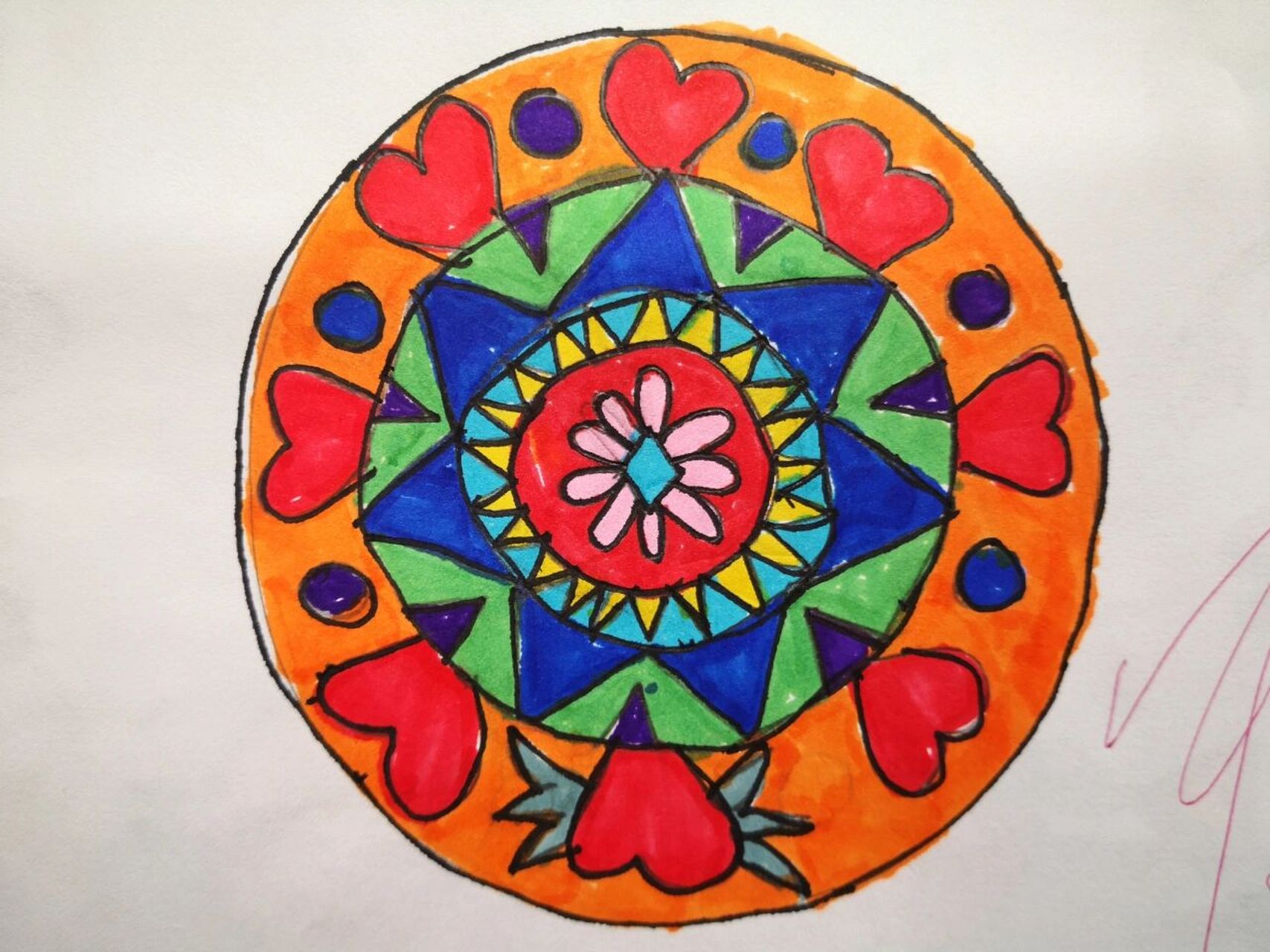 人教版三年级美术—万花筒 分享三年级孩子的优秀作品