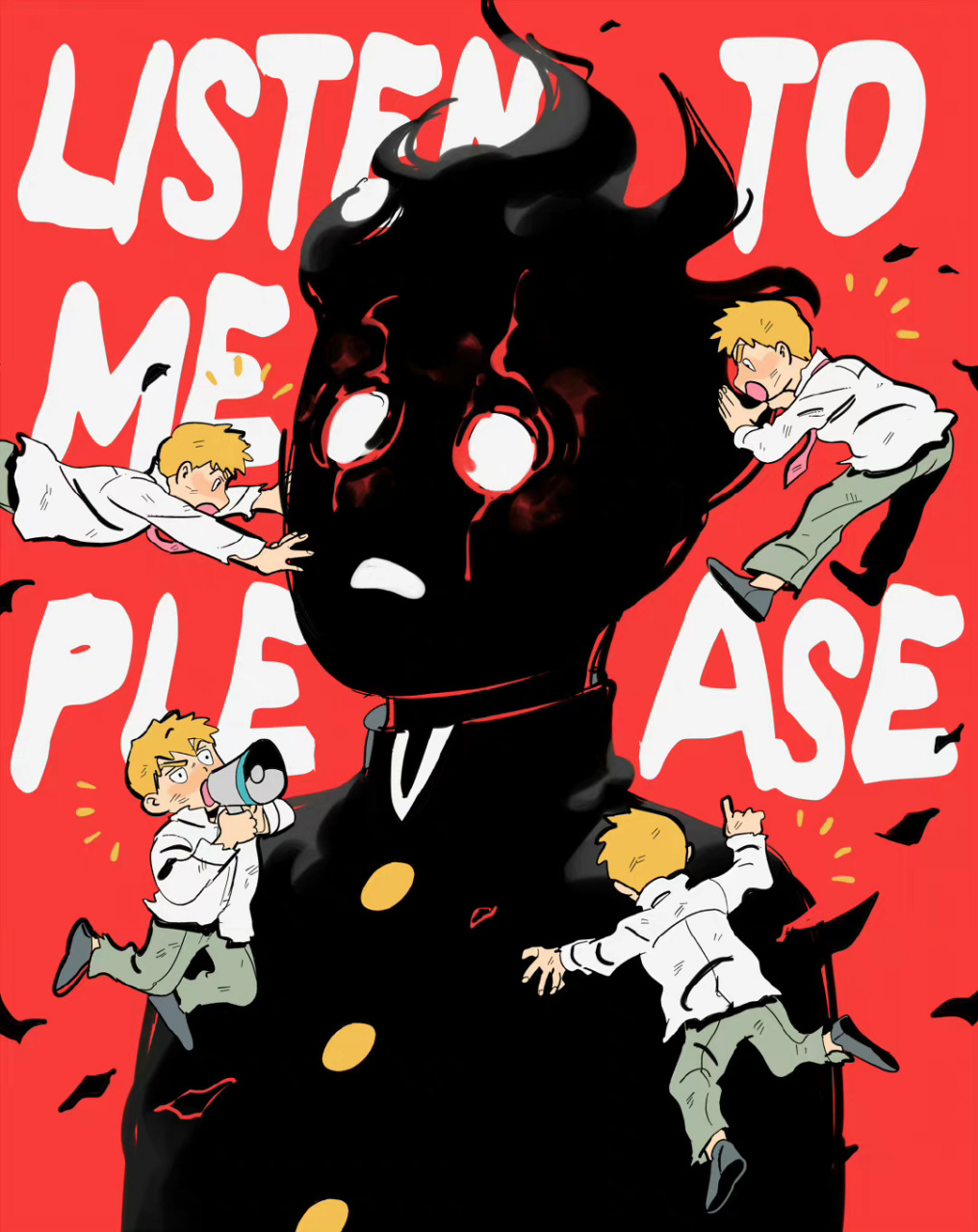 呼唤 #动漫# #灵幻新隆###影山茂夫###灵能百分百## i:mich0307mob