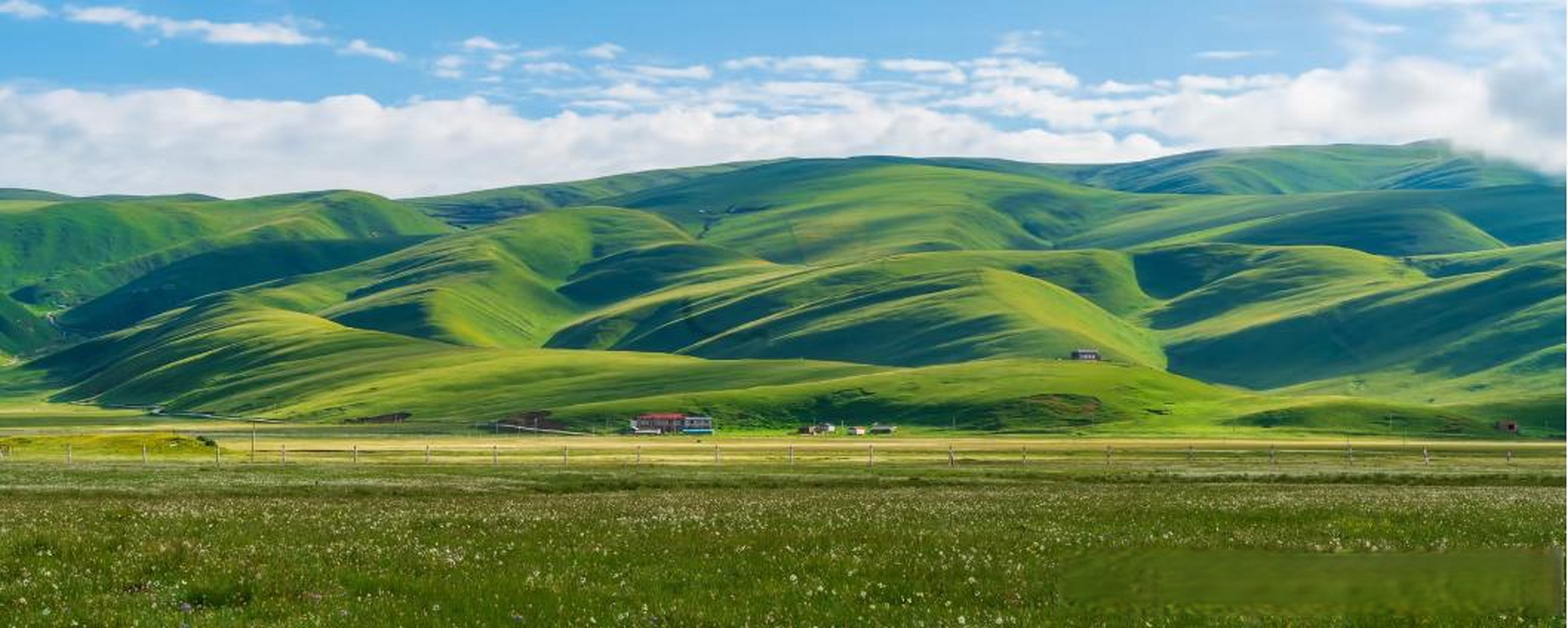云游风物之旅川西绝美的草原,炉霍县宗塔草原.