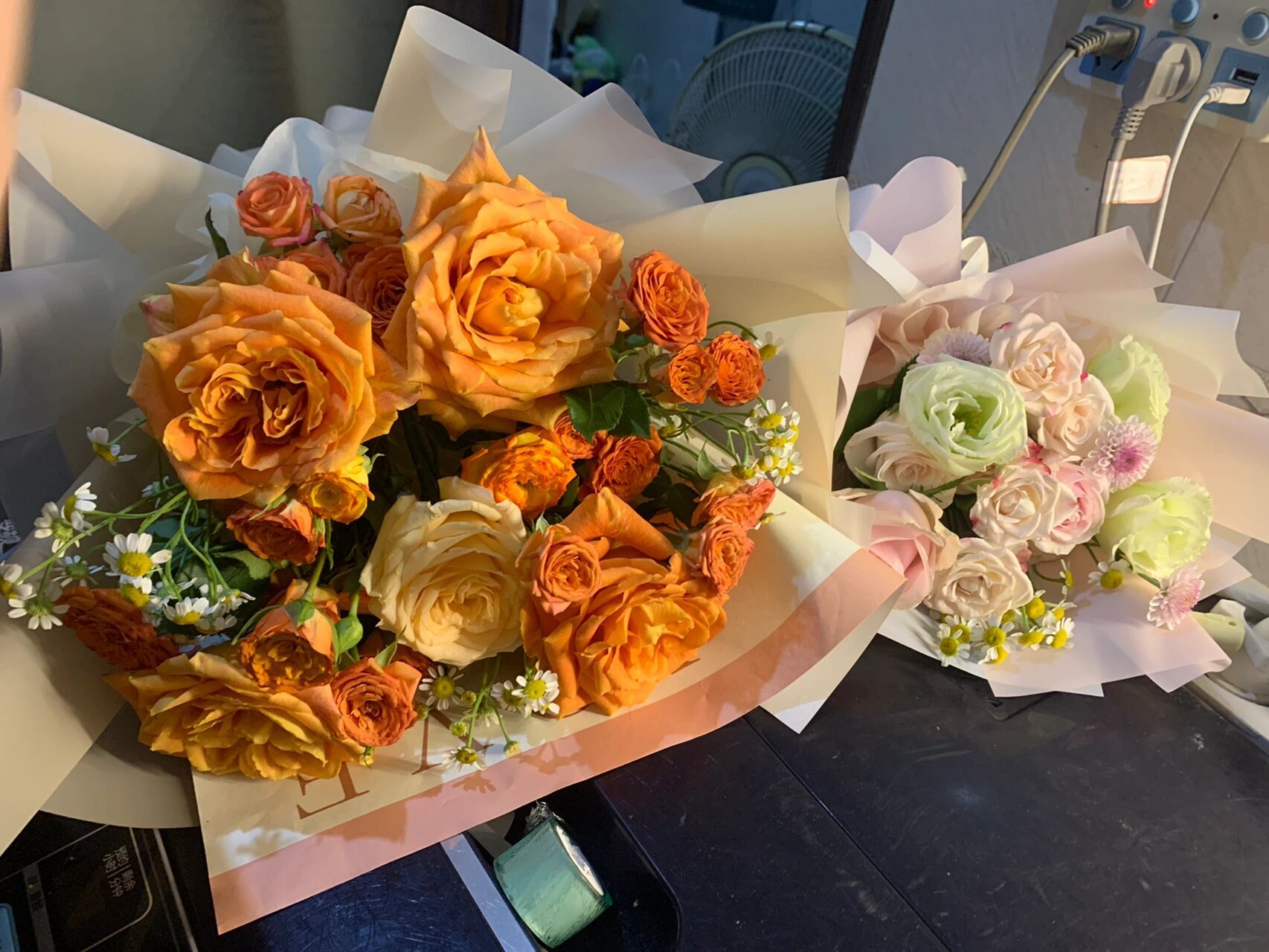 橙黄色系花束小合集 橙色yyds!