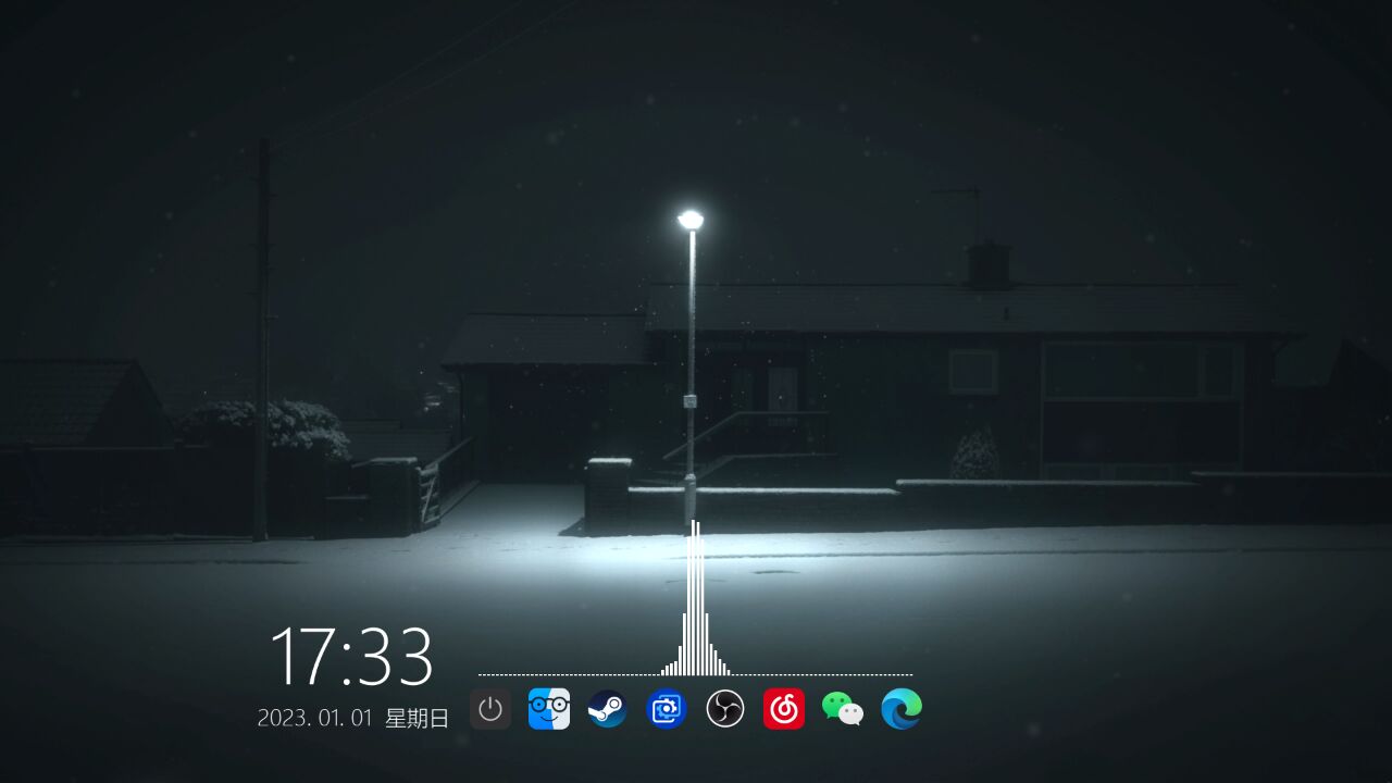 p1:wlop mahina2 p2:monogatari senjougahara p3:路灯下的雪 street