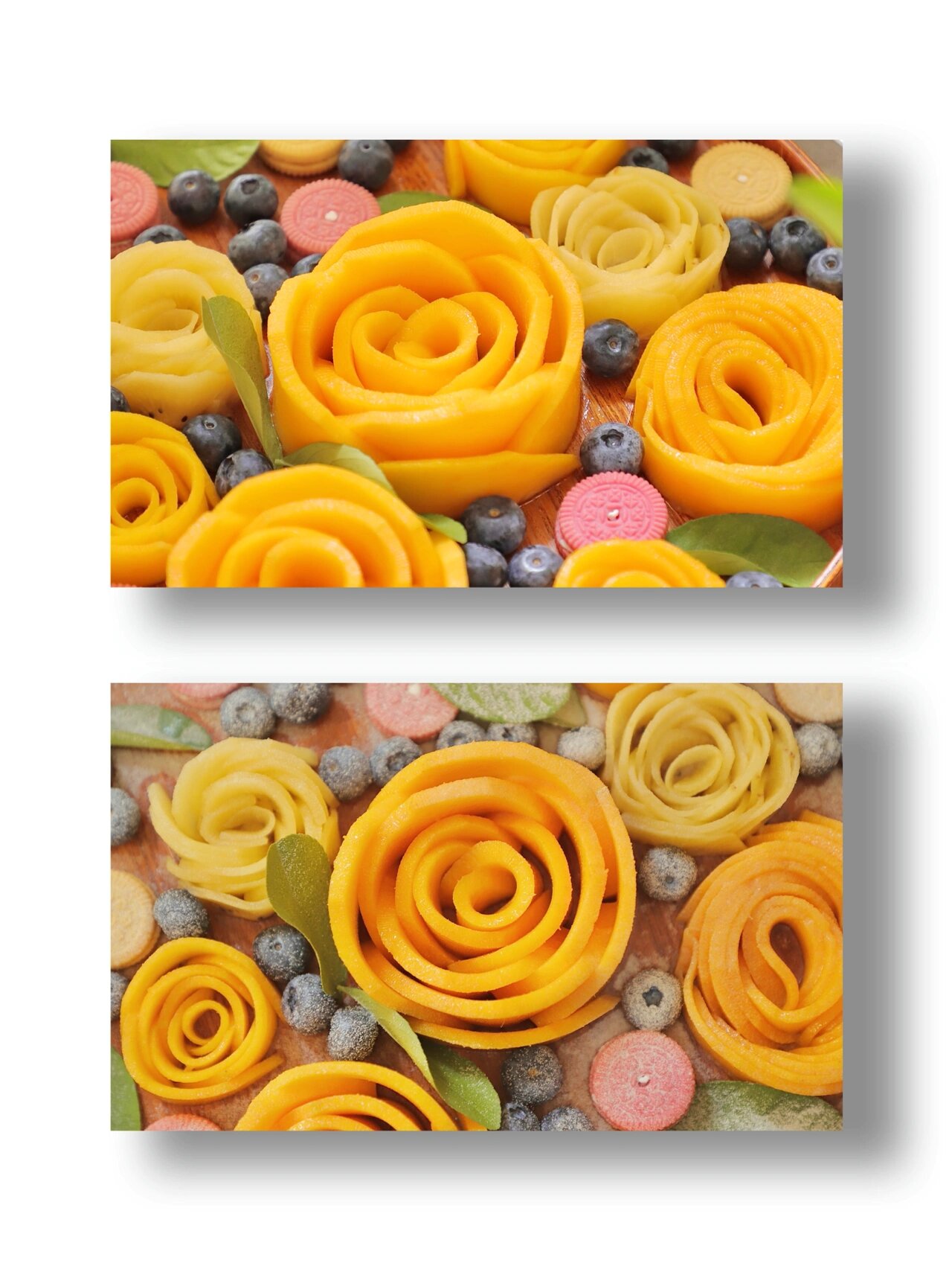 水果摆盘 | 花式水果拼盘 | 满屏的芒果香味