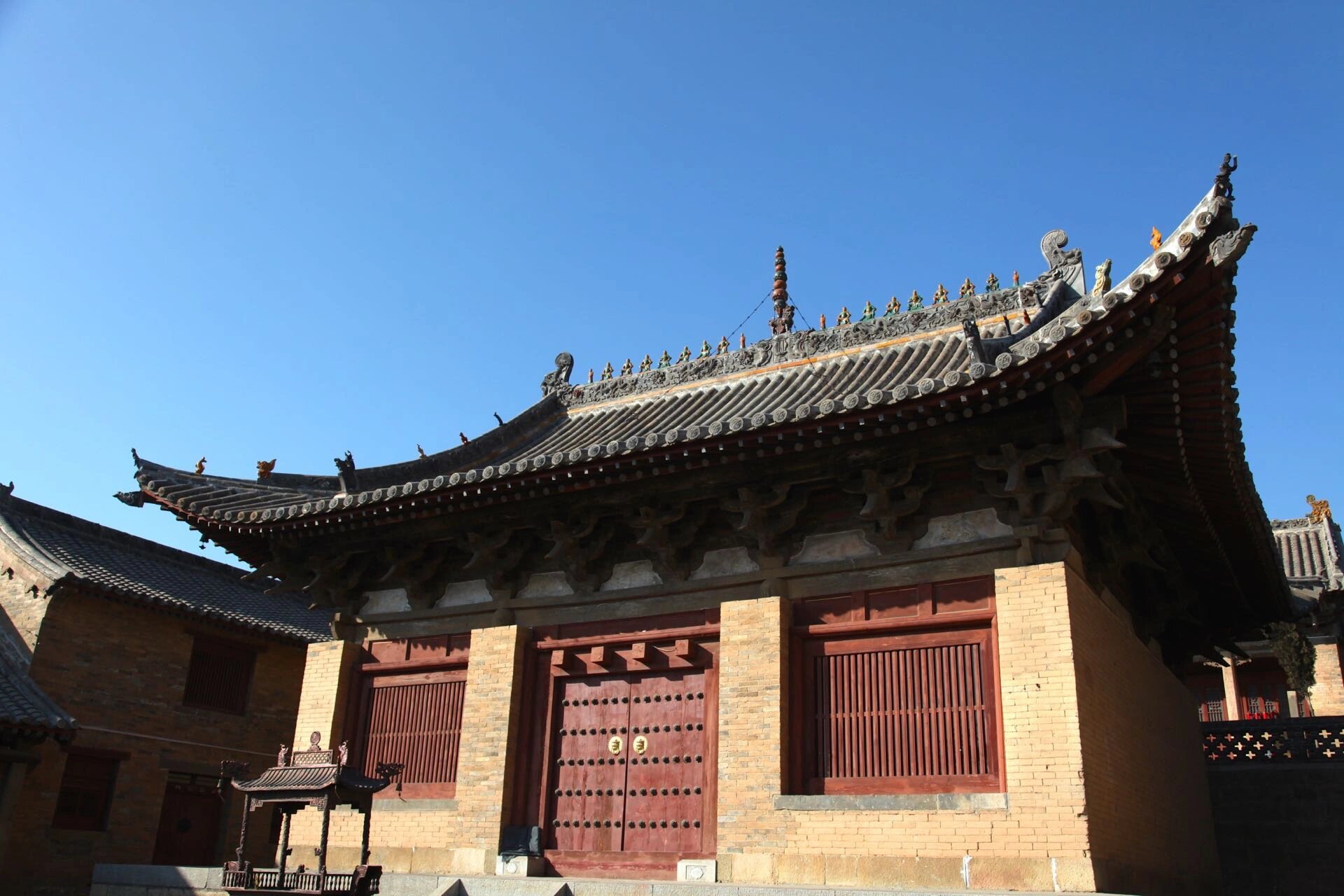 no677 山西晋城 陵川县 龙岩寺      龙岩寺位于山西省晋城市陵川县