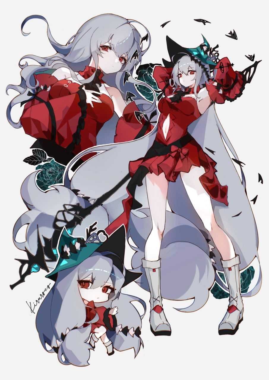 一杯奶茶就可以学会摸鱼页的教学捏 西西老师的oc设定组合页 排版的