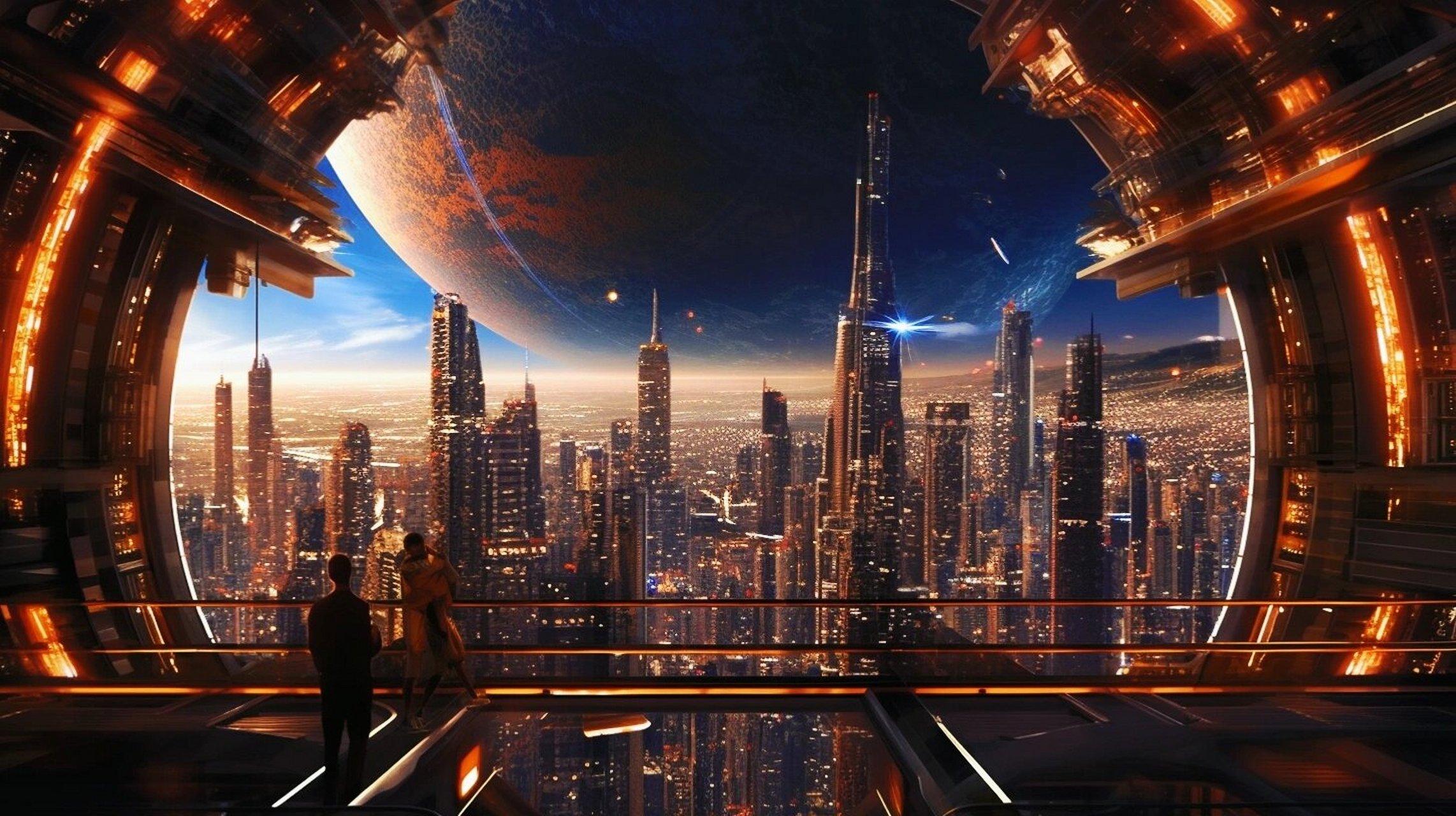 《与你同行在未来·未来城》|科学幻想|壁纸