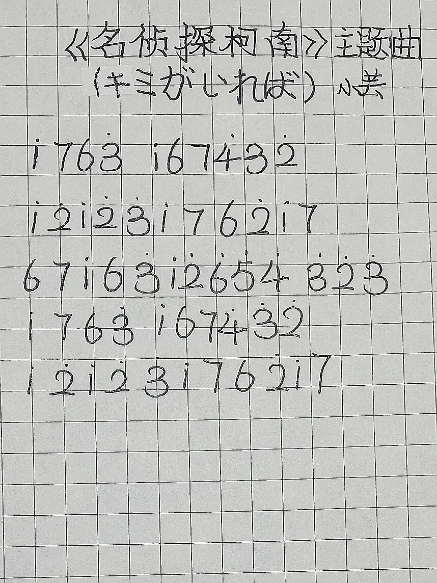 00名侦探柯南03简谱