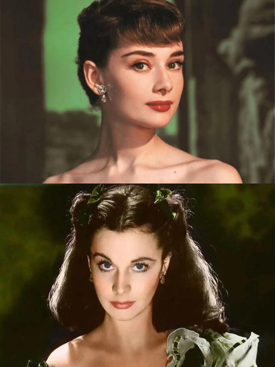 奥黛丽赫本和费雯丽,哪个是你心目中的女神?